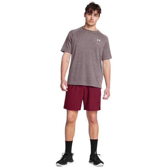 Short Motif/style Logo Vertical Homme (Rouge)