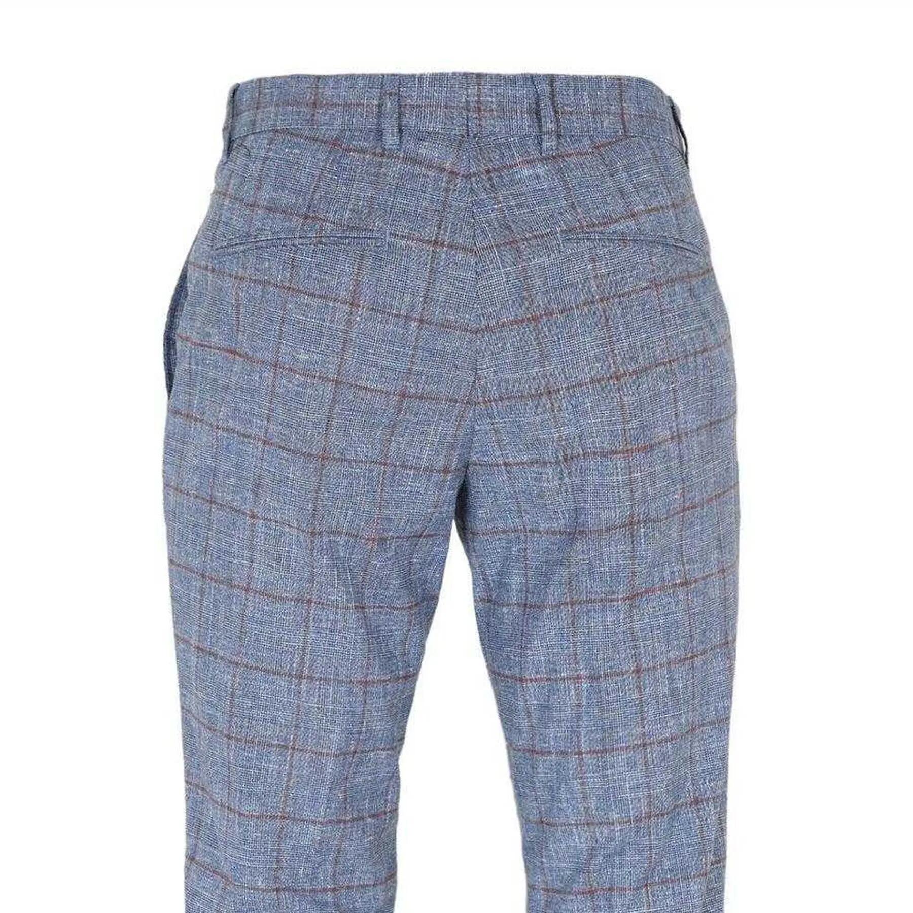 CGenius Pantalone Gamba Dritta Uomo Boss C-Genius Blu Acceso 4/4
