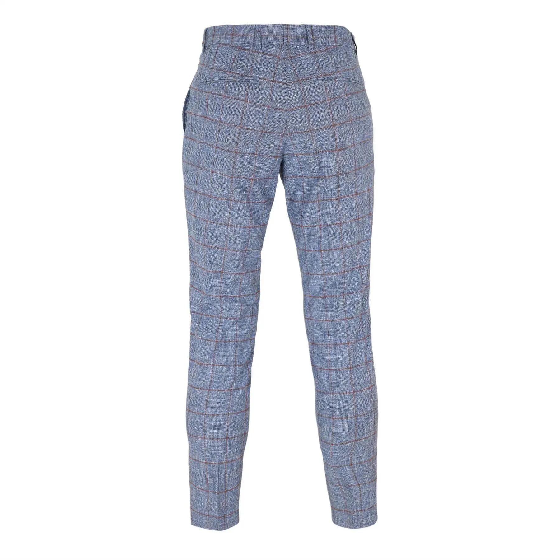 CGenius Pantalone Gamba Dritta Uomo Boss C-Genius Blu Acceso 3/4