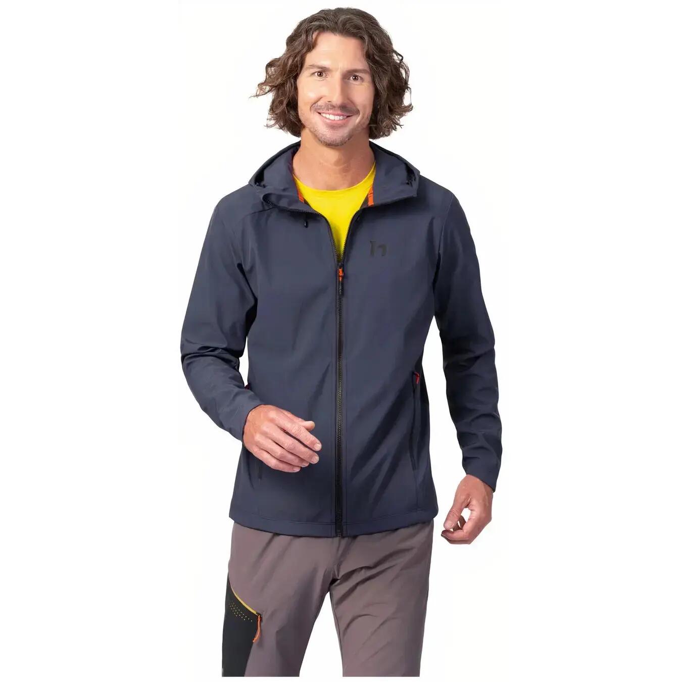 Veste à capuche Softshell extensible pour homme « Hannah » 3/5