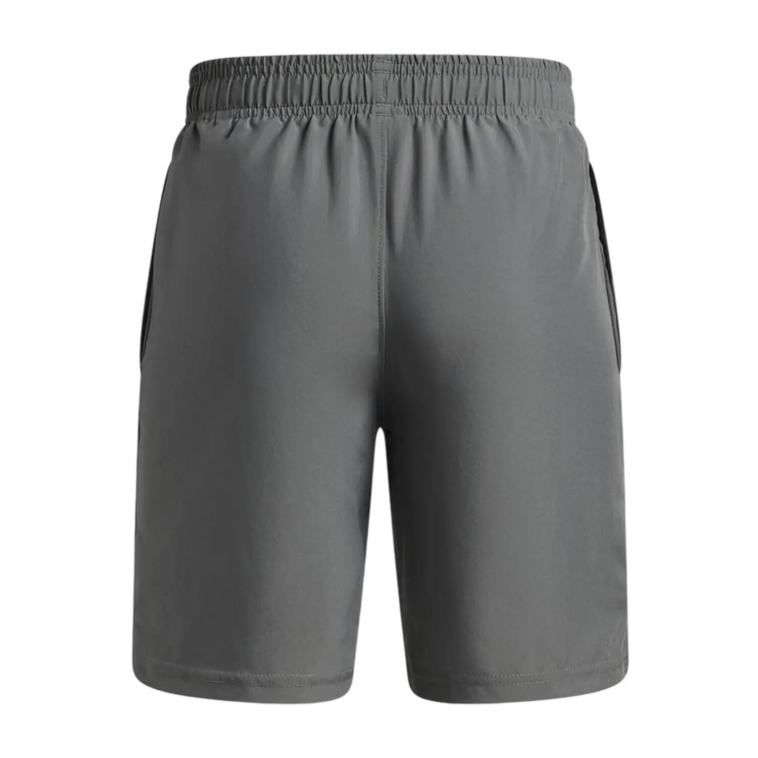 "Tech" Shorts für Jungen Kinder Grau/Orange 2/2