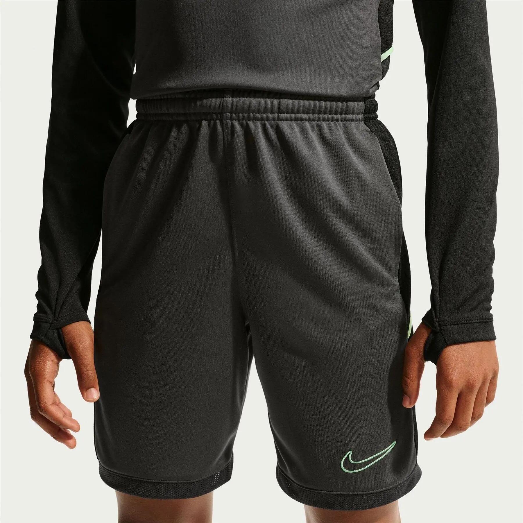 Shorts für Kinder Grau/Schwarz/Grün 5/5