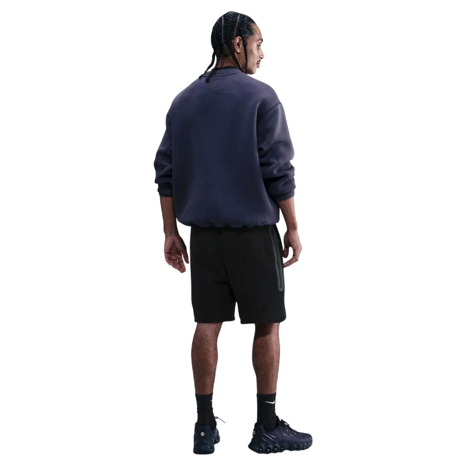 Mens Tech Fleece Shorts (Black) 3/3
