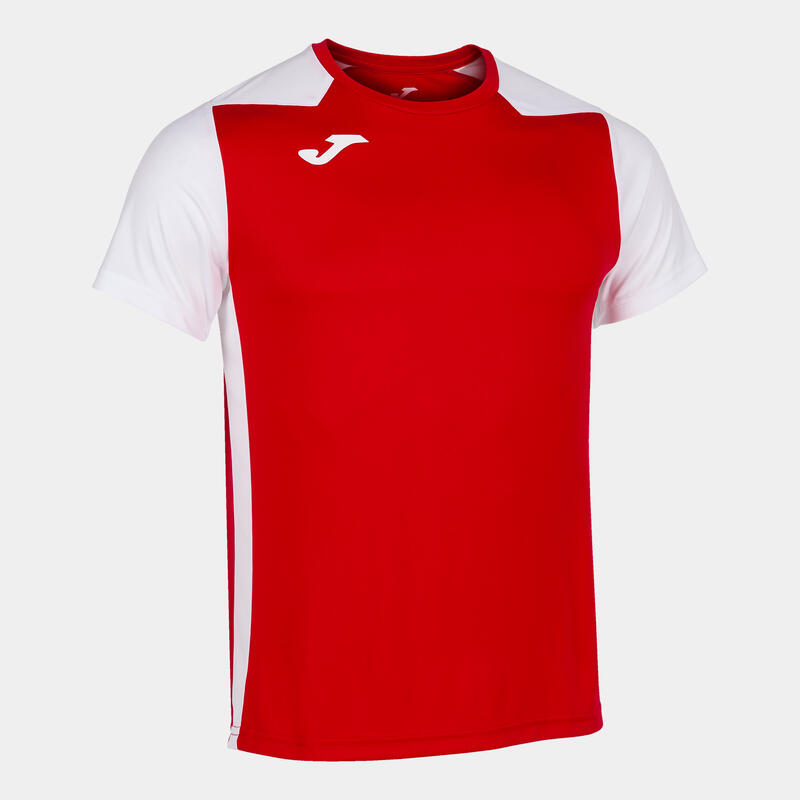 Camiseta Manga Corta Running Hombre Joma Record II Rojo