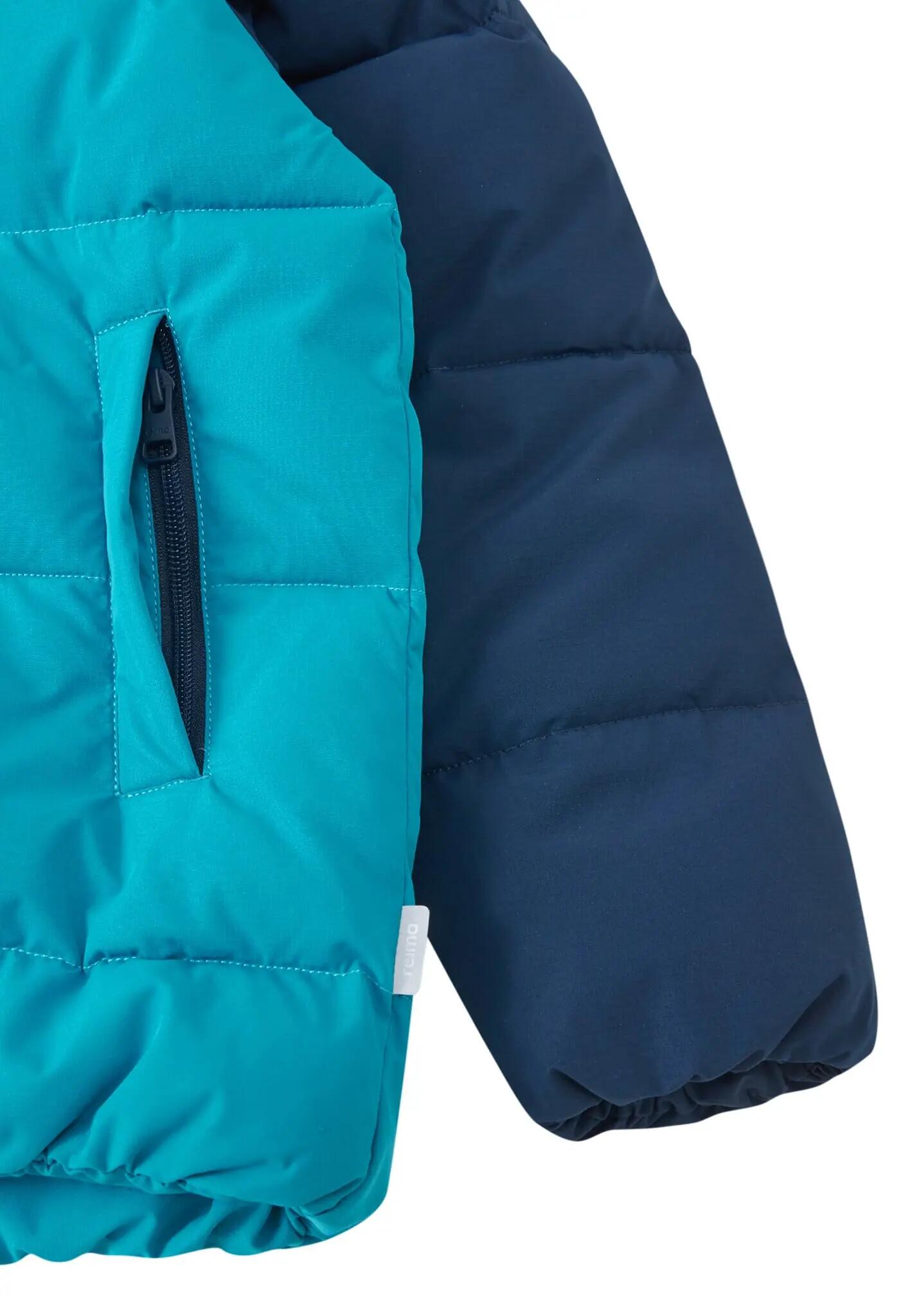 Giacca invernale per bambini Tenhola blu acquatico 5/5