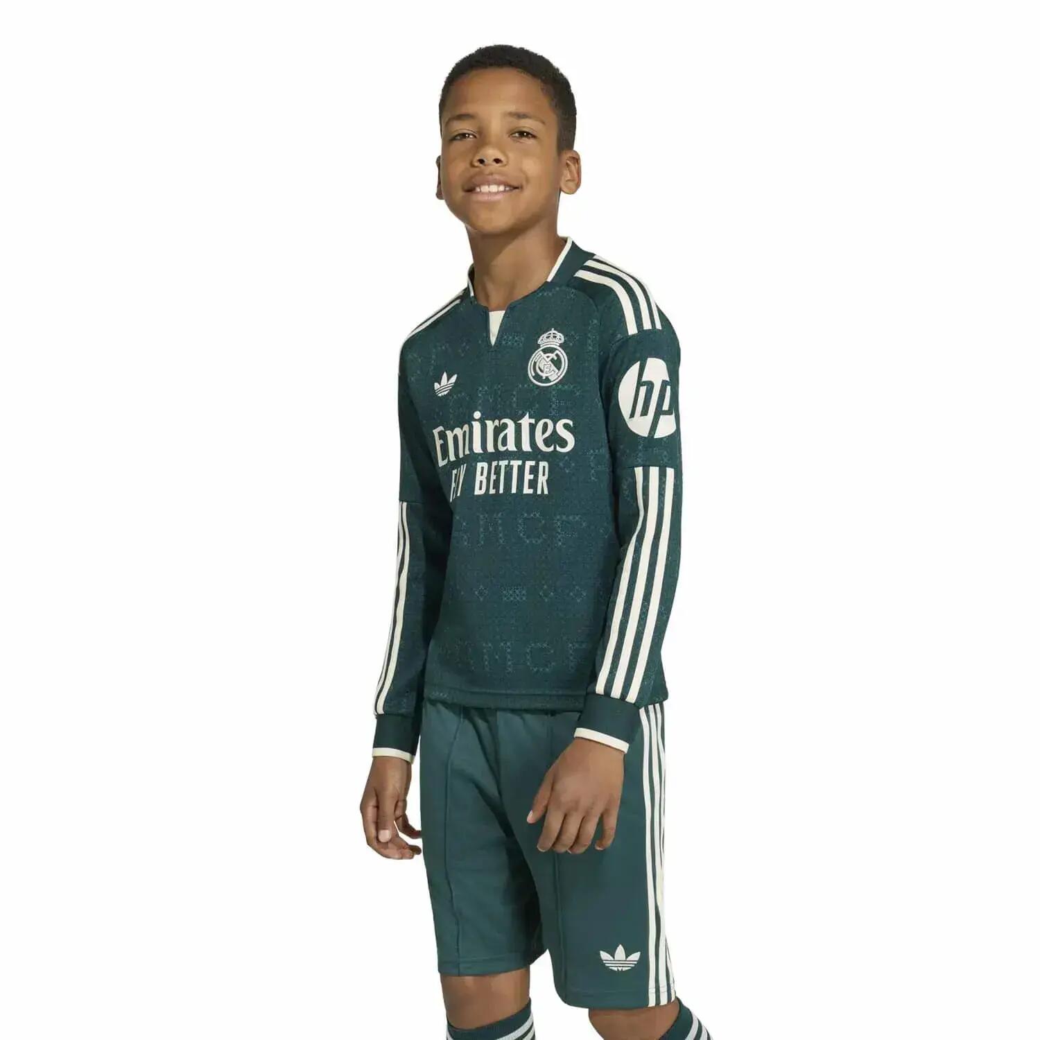 Maglia da trasferta a maniche lunghe per bambini Real Madrid 2026/27 3/7