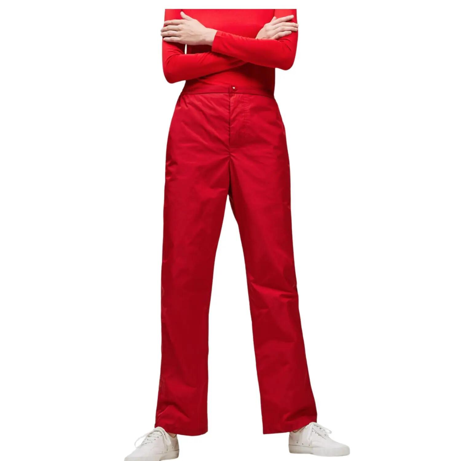 Lacoste Unisex Hose Weit Rot 2/5