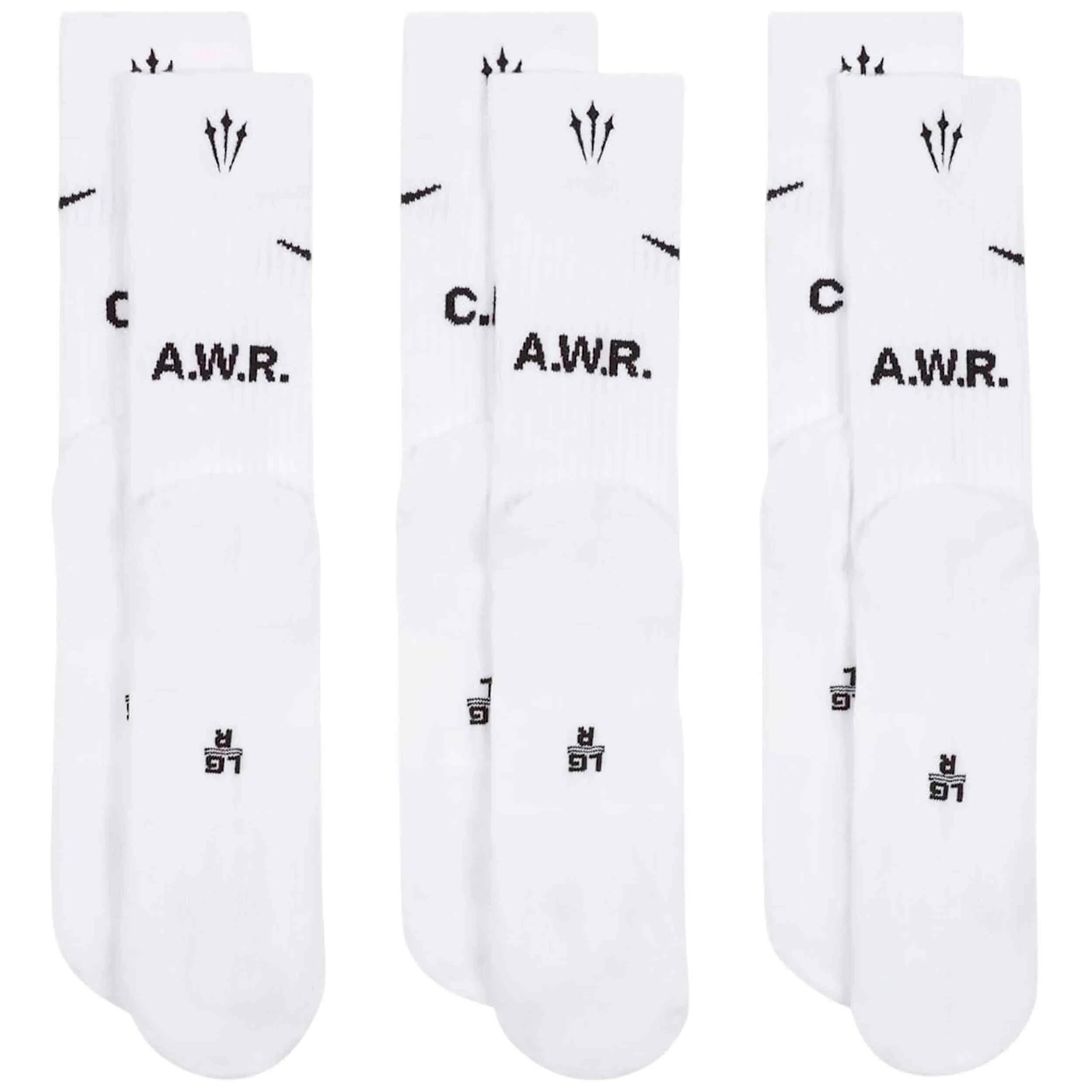 Socken Nike Modell DD9240-100 für unisex 3/4