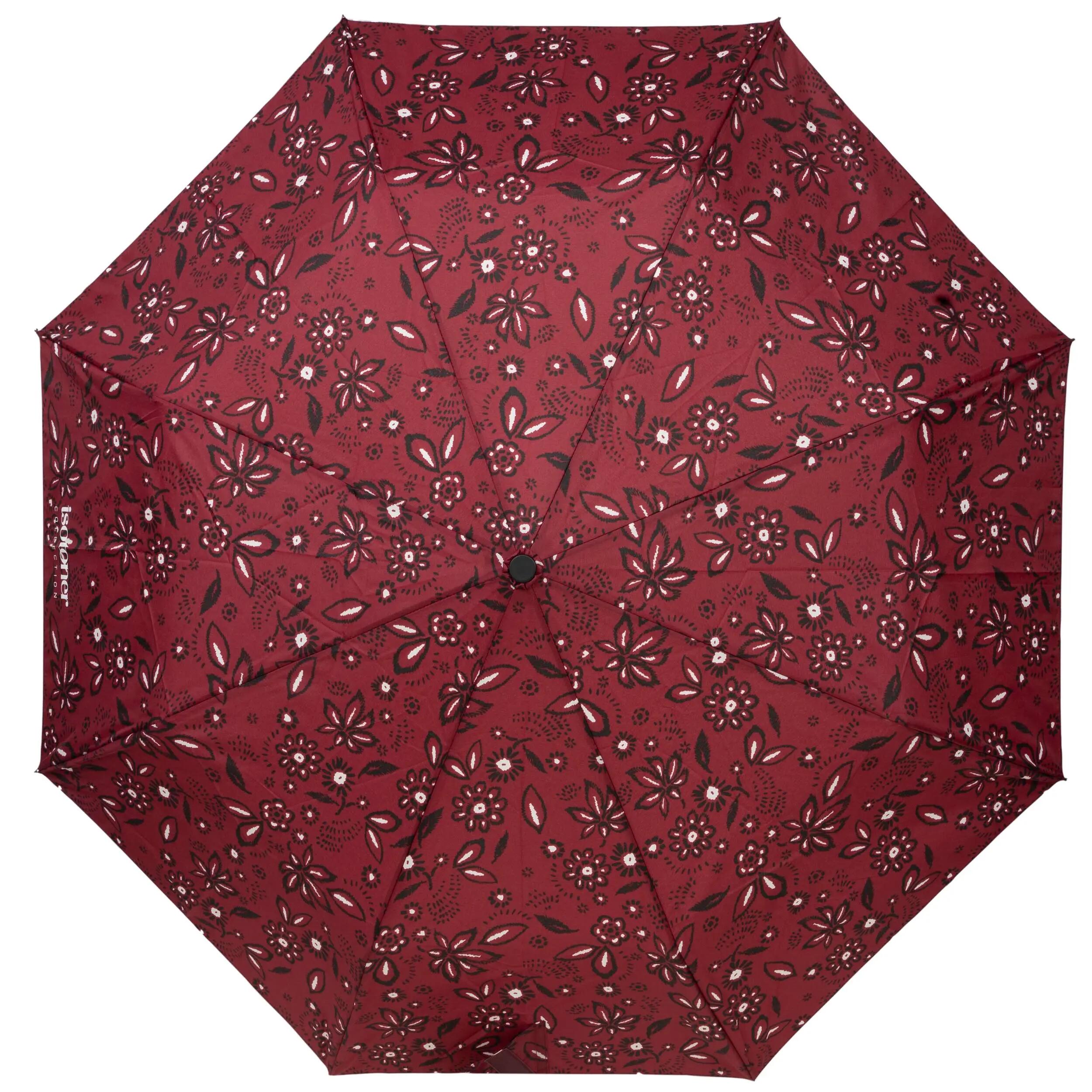 Ombrello a bastone Auto Bandana bordeaux 3/5