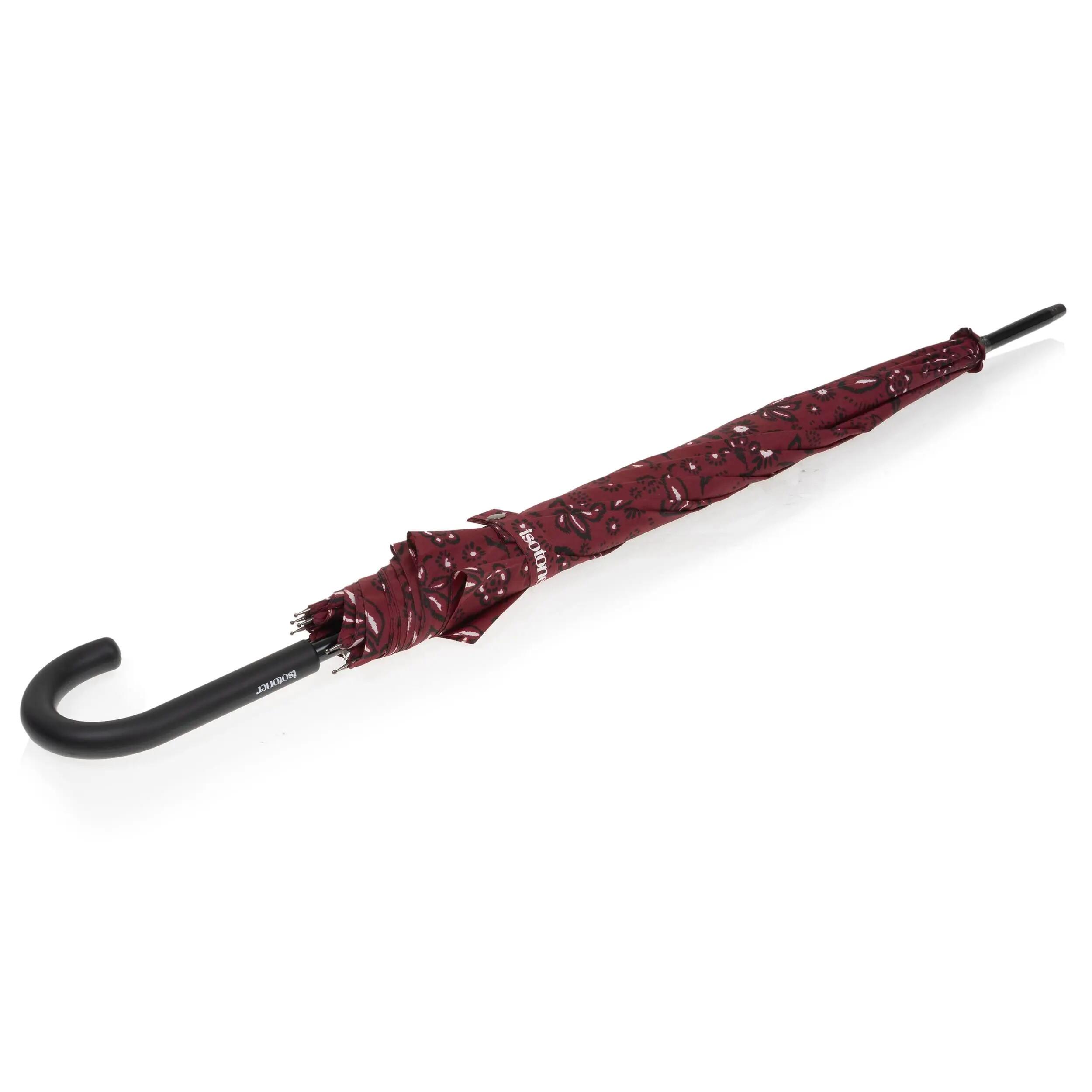 Ombrello a bastone Auto Bandana bordeaux 2/5