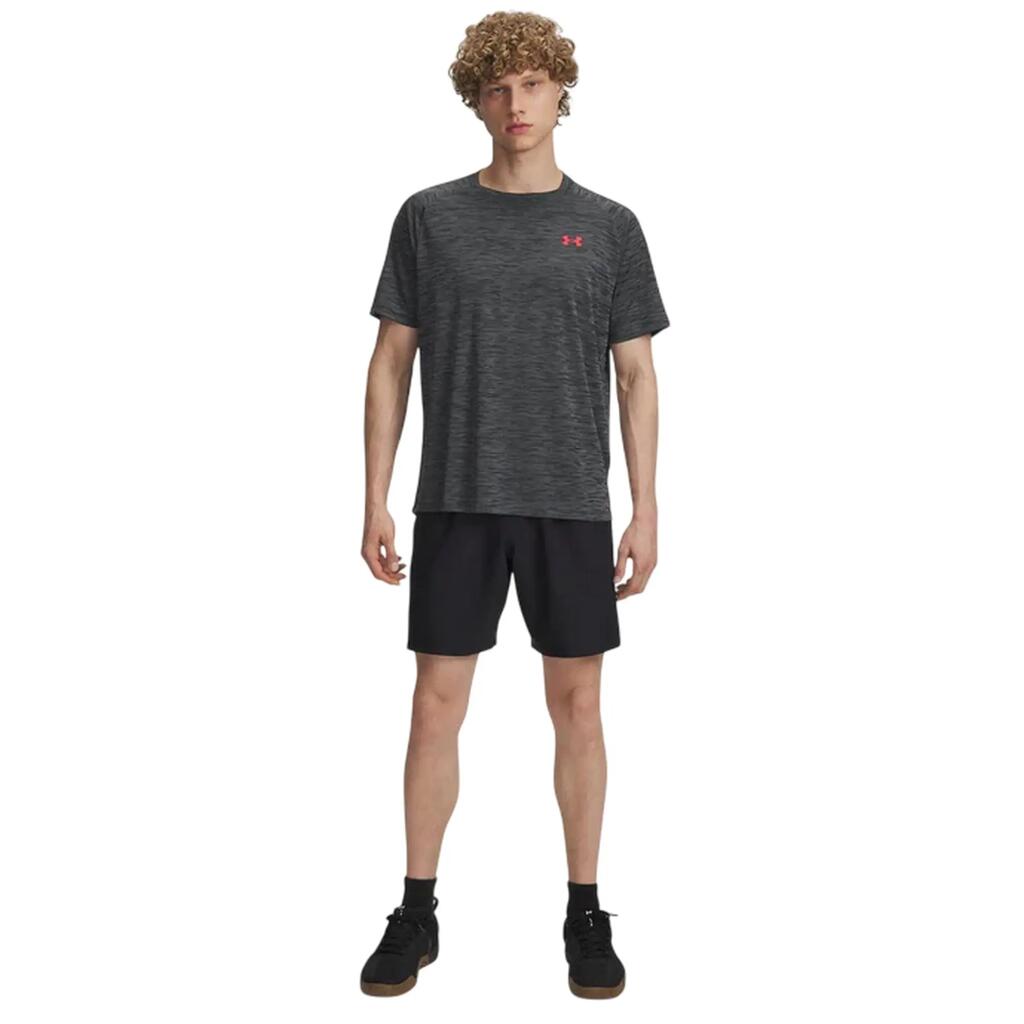 Mens Wordmarks Woven Tech Shorts (Black)