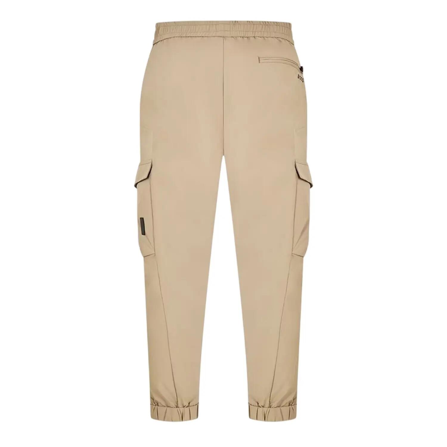 Pantaloni Cargo Uomo Boss Urbanex Verde Pastello 3/4