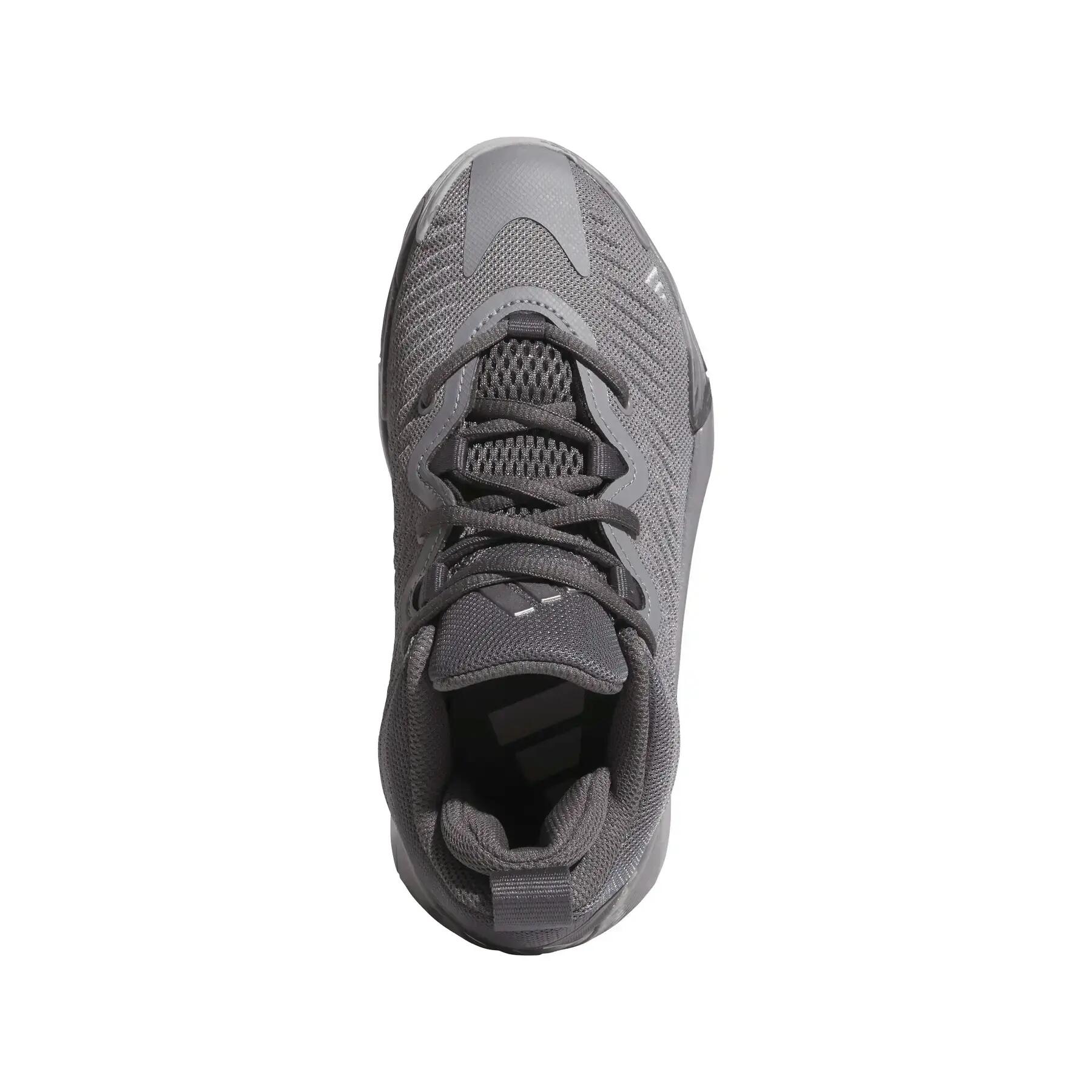 Basketballschuhe Kind adidas 3/8