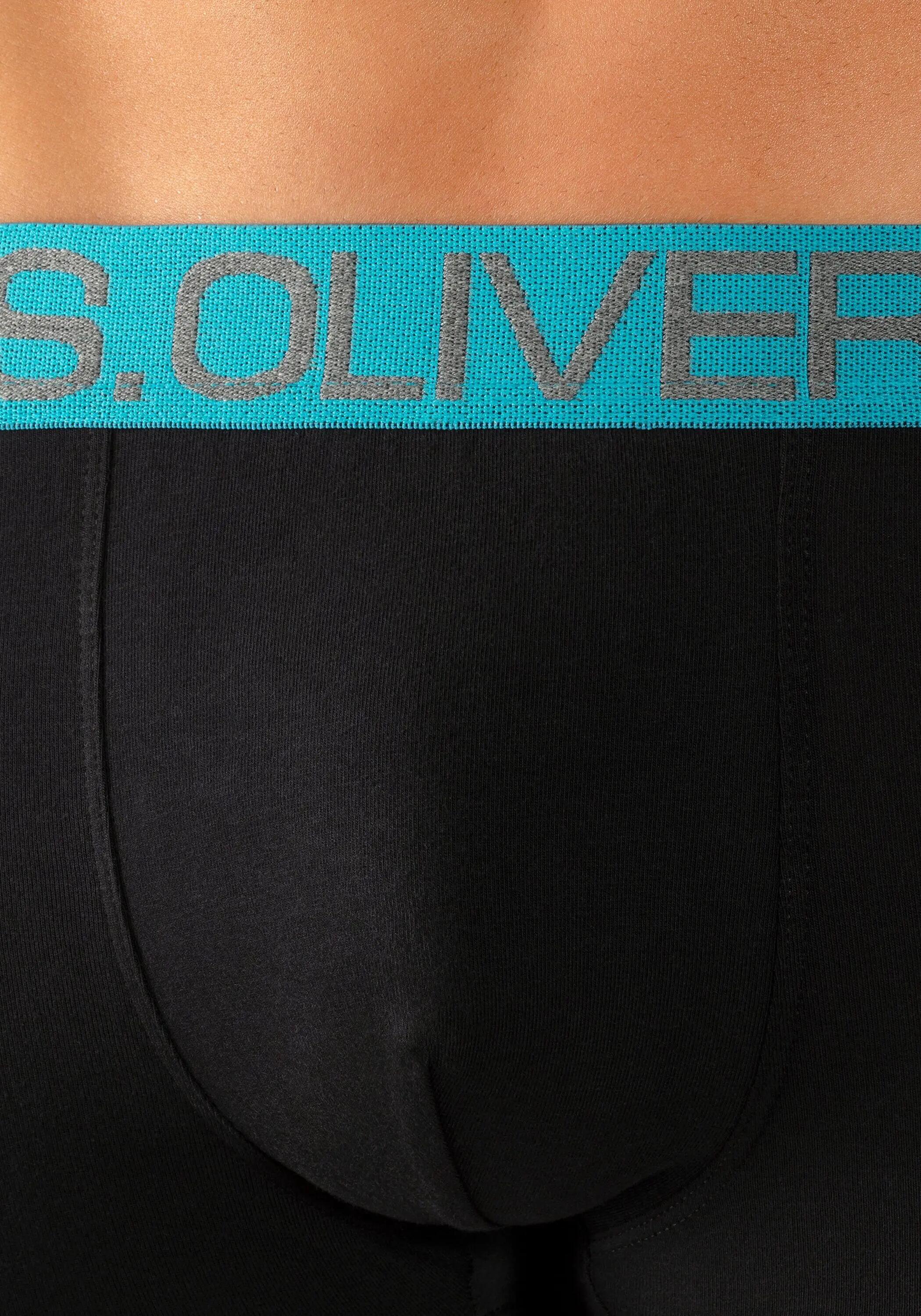 Herren s.Oliver Bodywear Hipster (4 Stück) 5/6