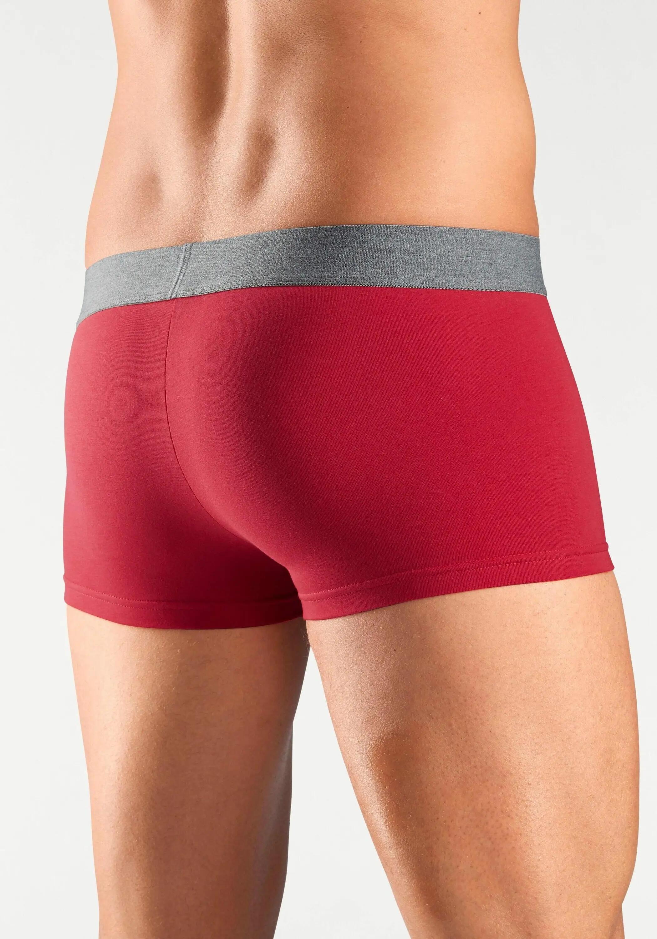 Herren s.Oliver Bodywear Hipster (4 Stück) 3/8