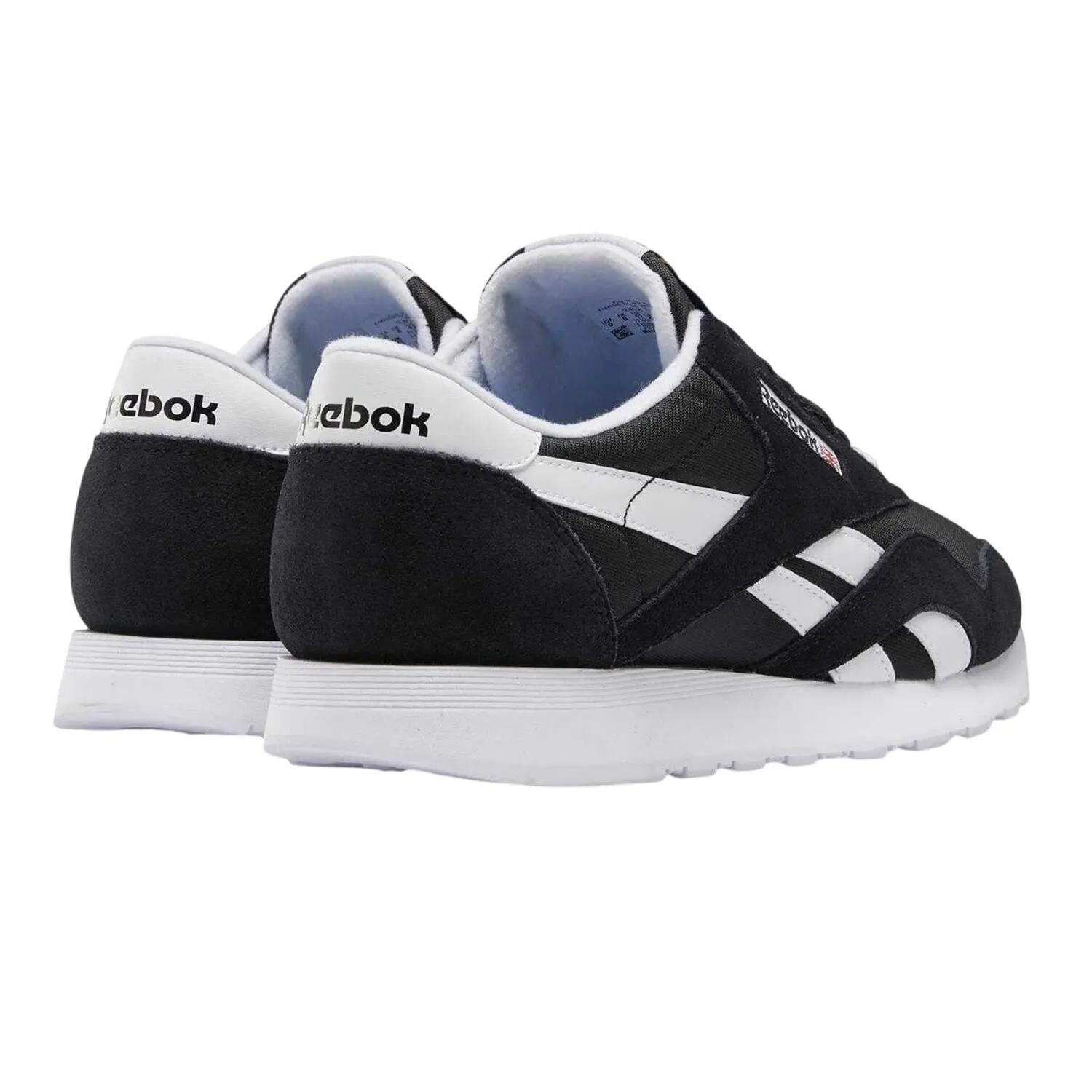 Sneaker für , Nylon, WildlederPanel Herren Schwarz/Weiß 2/4