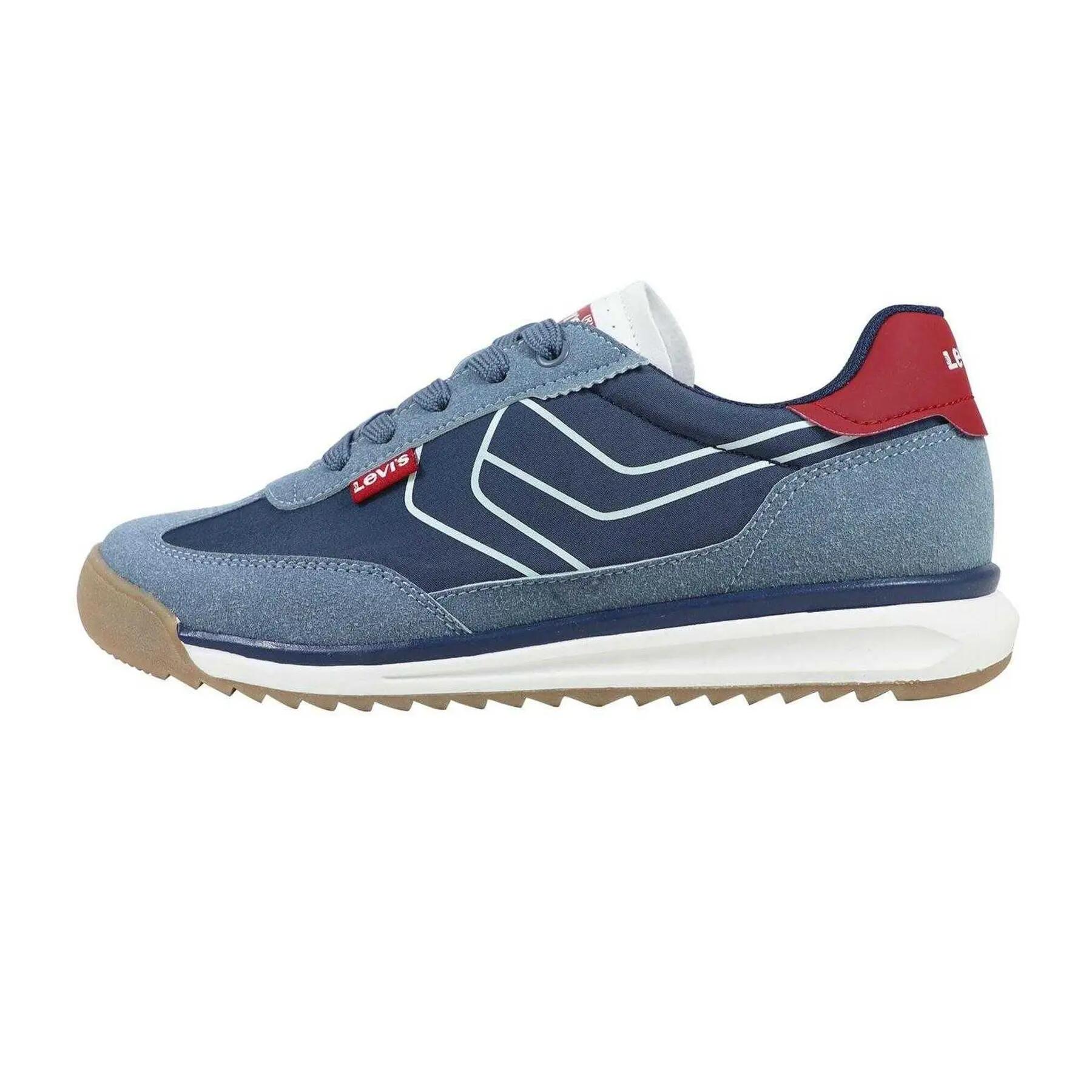 Baskets Course À Pied Enfant (Bleu Marine / Rouge) 3/5