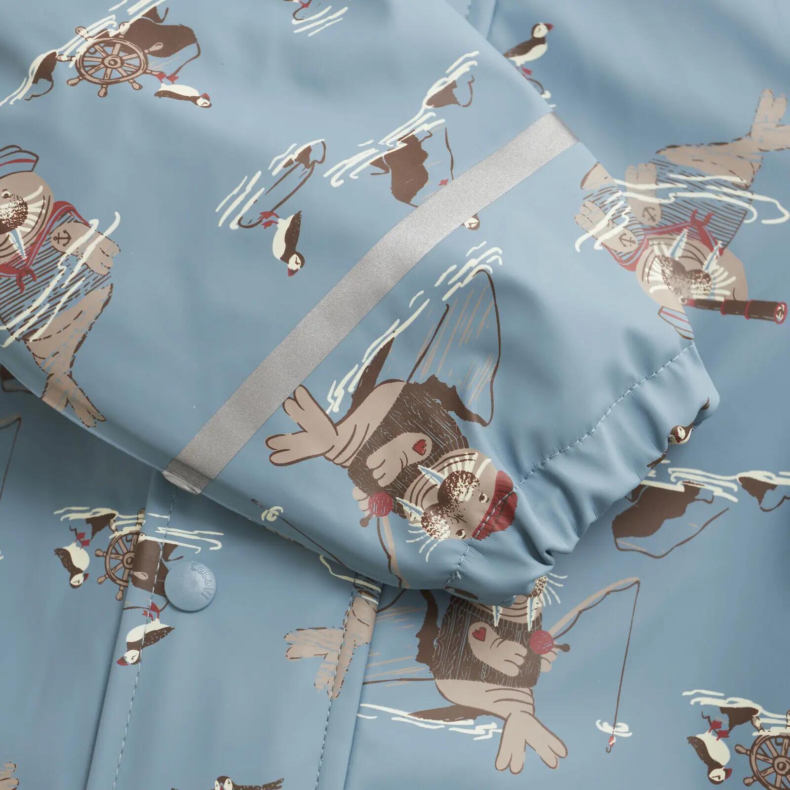 Combinaison de pluie doublée Smoke Blue 4/5