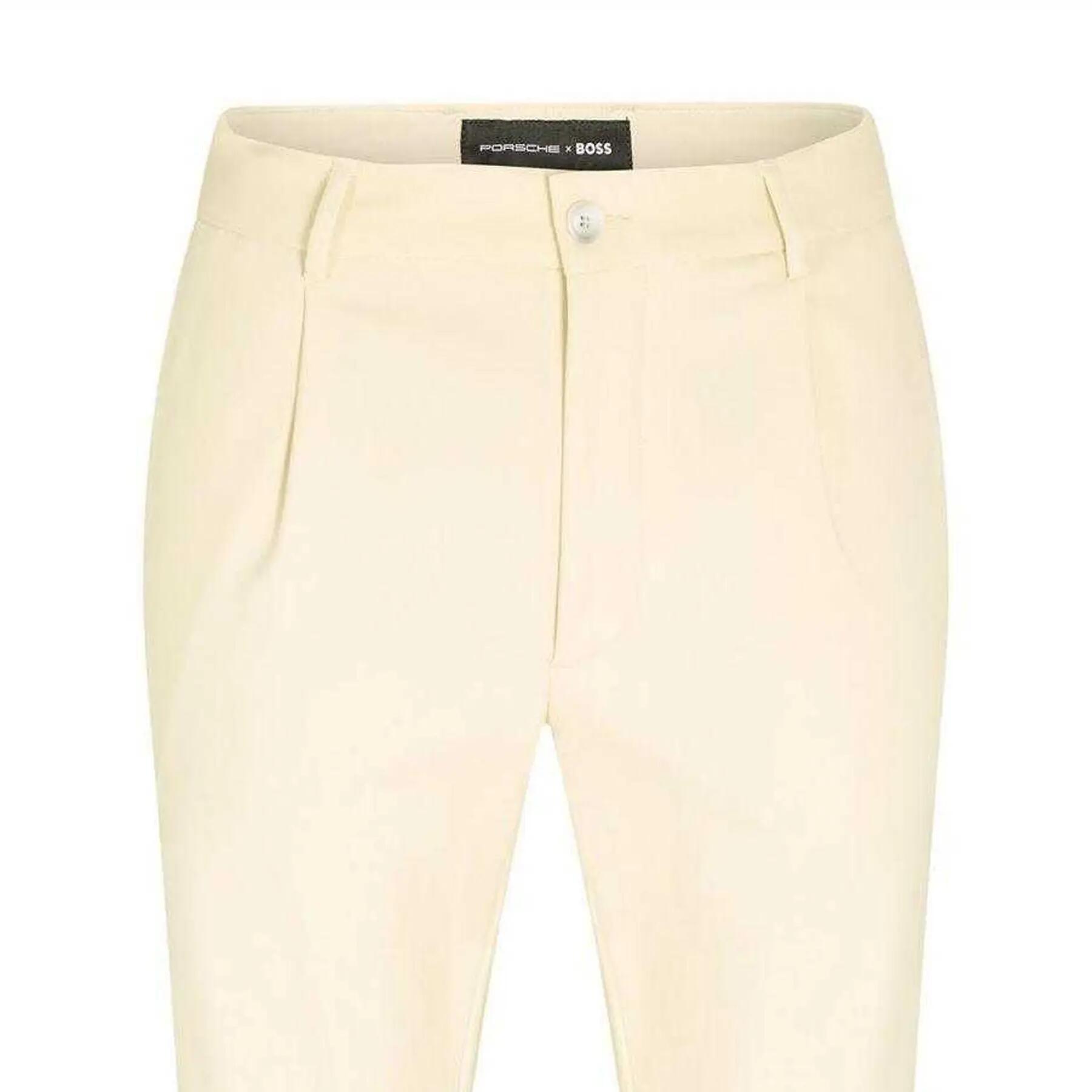 KanePL Pantalone Semplice Gamba Dritta Uomo Boss Kane-PL Bianco 2/3