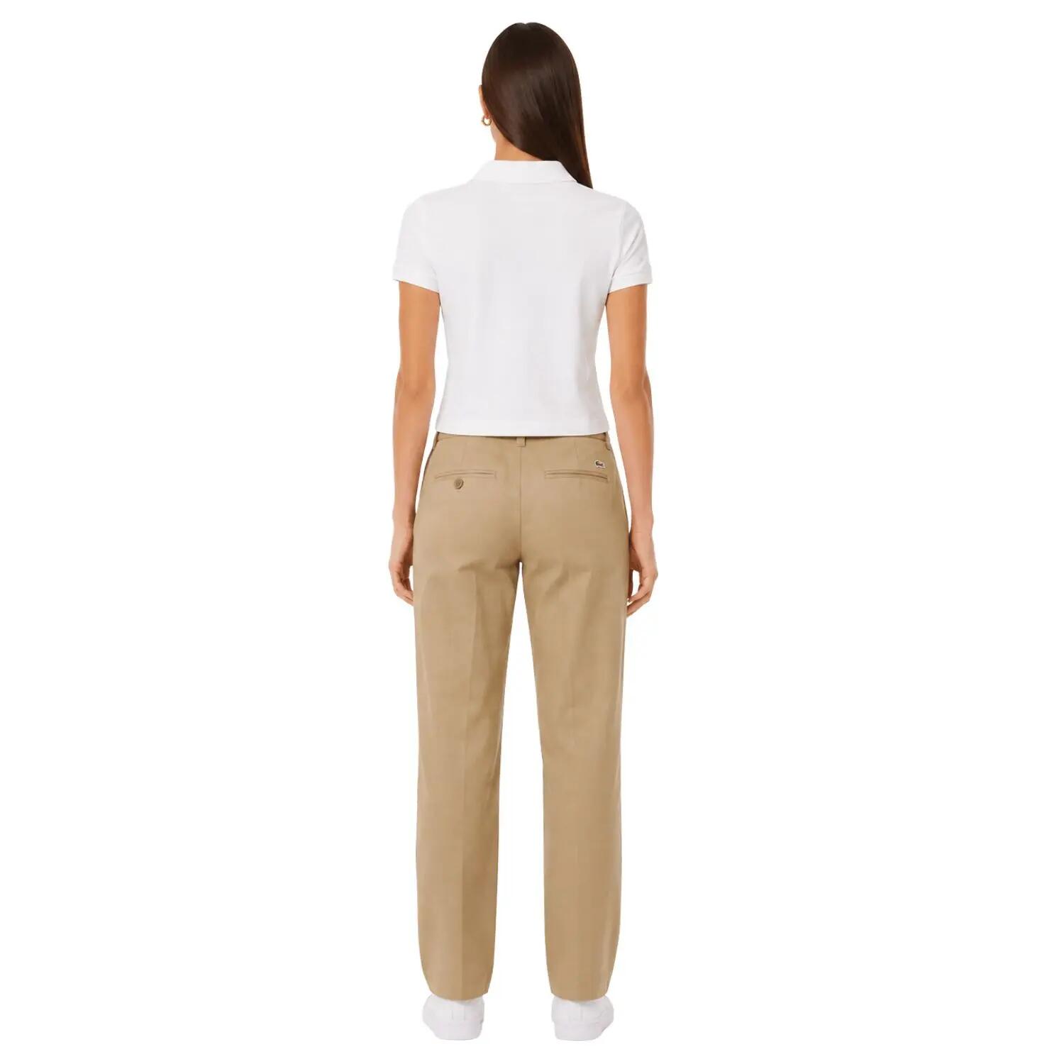 Spodnie turystyczne damskie Lacoste Chino 3/5