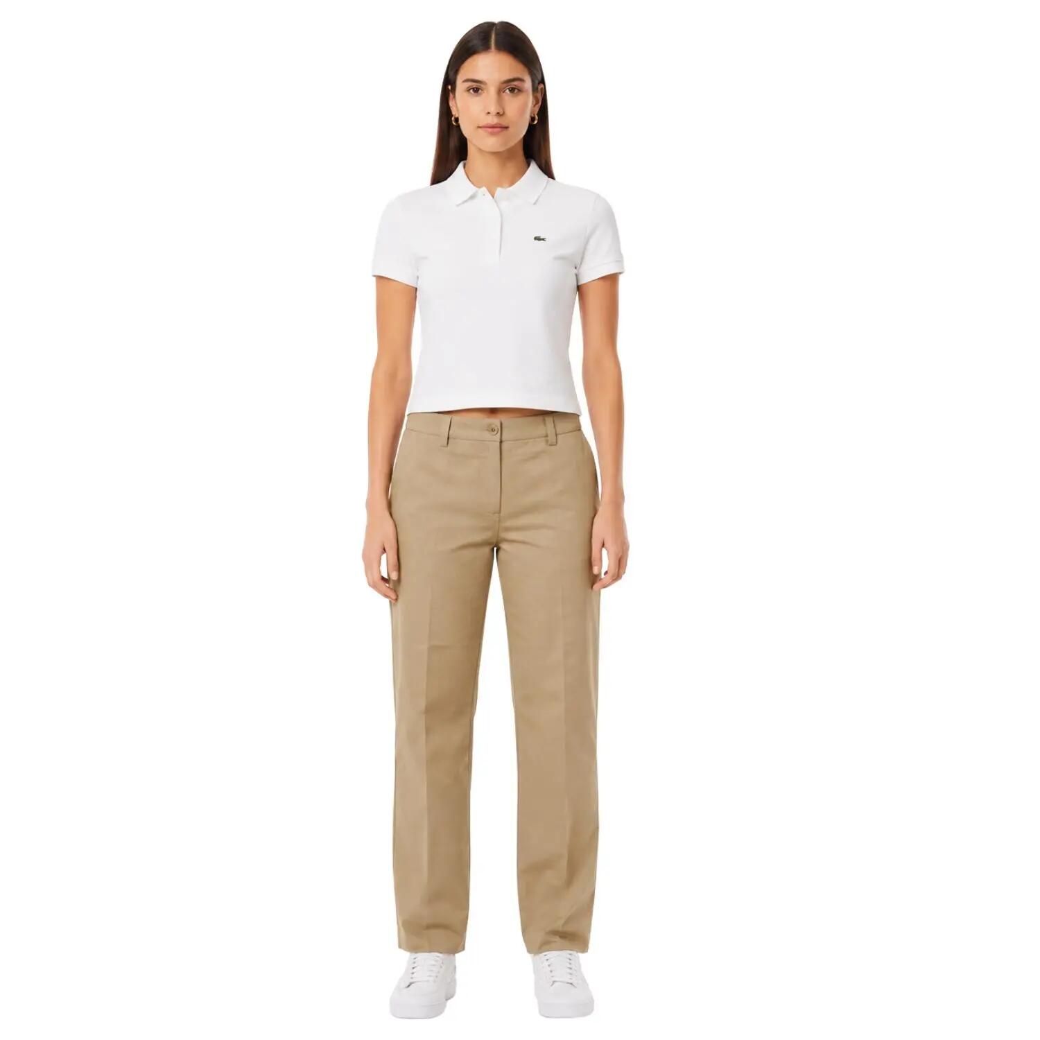 Spodnie turystyczne damskie Lacoste Chino 2/5
