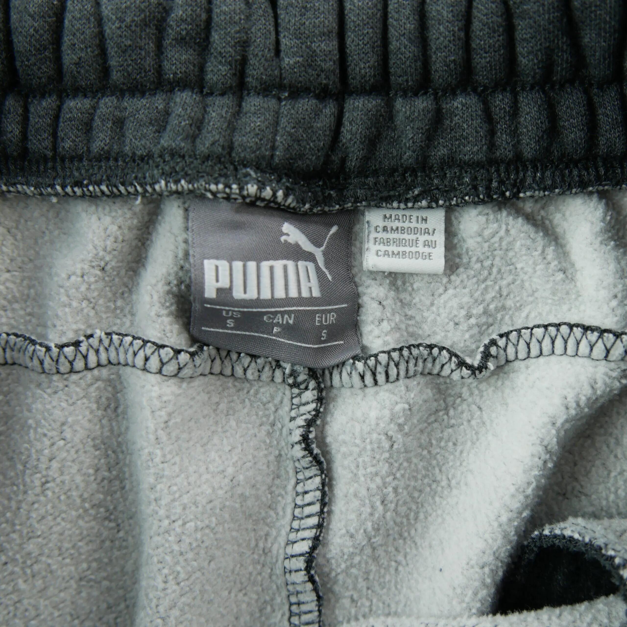 Tweedehands - Joggings voor heren met ton-sur-ton logo, grijs Puma - Als nieuw 5/5