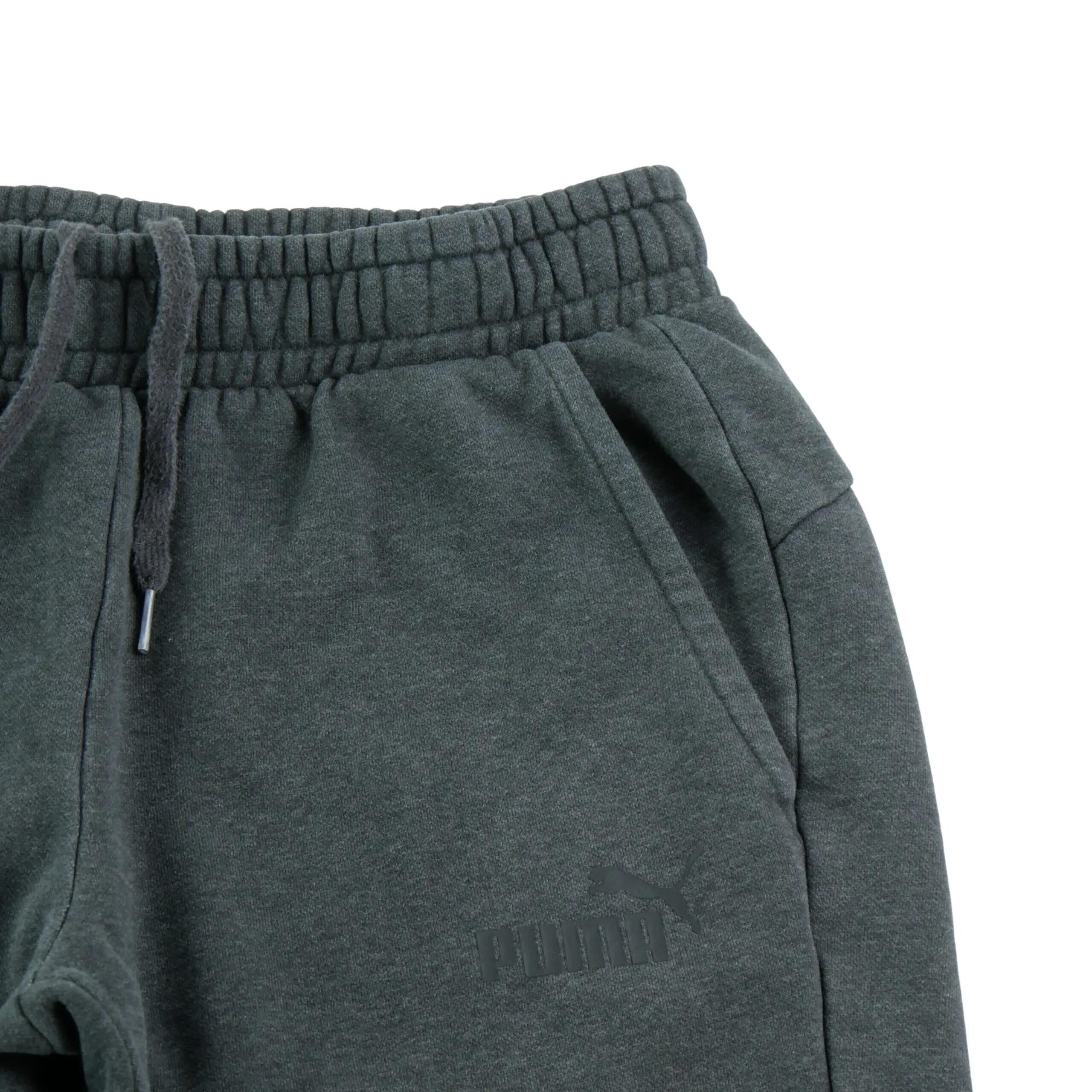 Tweedehands - Joggings voor heren met ton-sur-ton logo, grijs Puma - Als nieuw 3/5