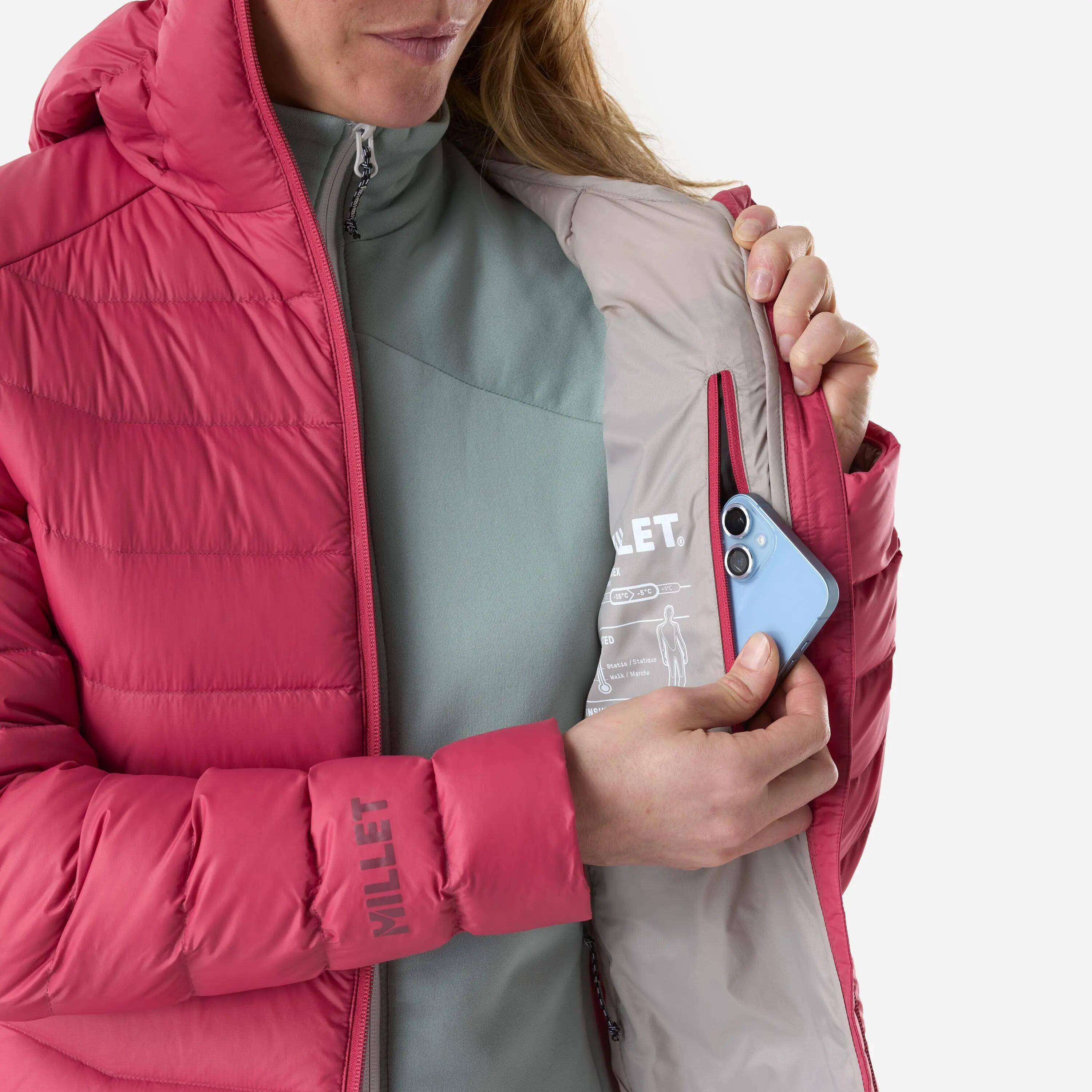 Piumino Alpinismo Donne  EVOLE 700 5/5