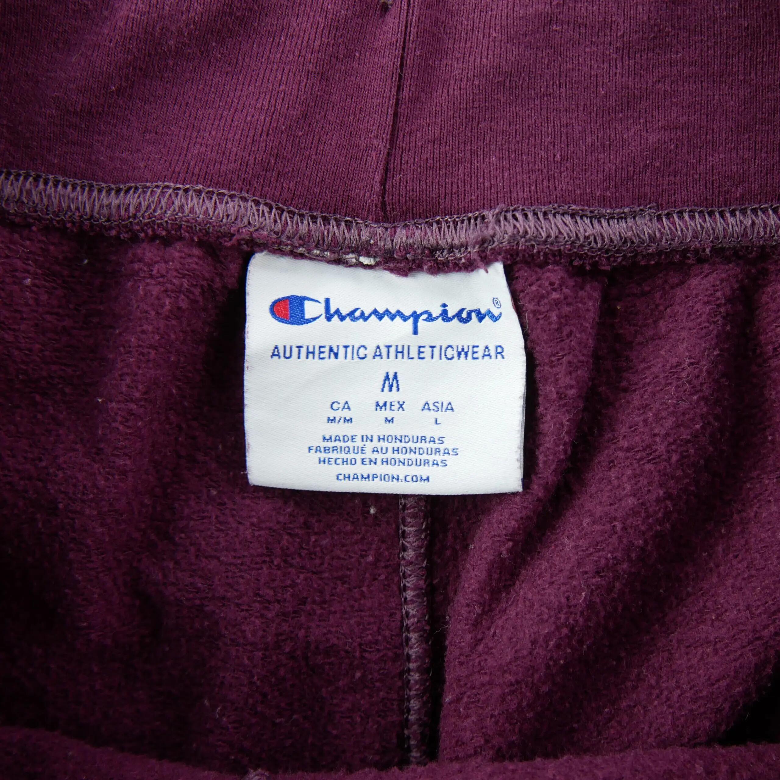 Segunda Vida - Joggings Hombre Champion con logo bordado Burdeos - Excelente 5/5