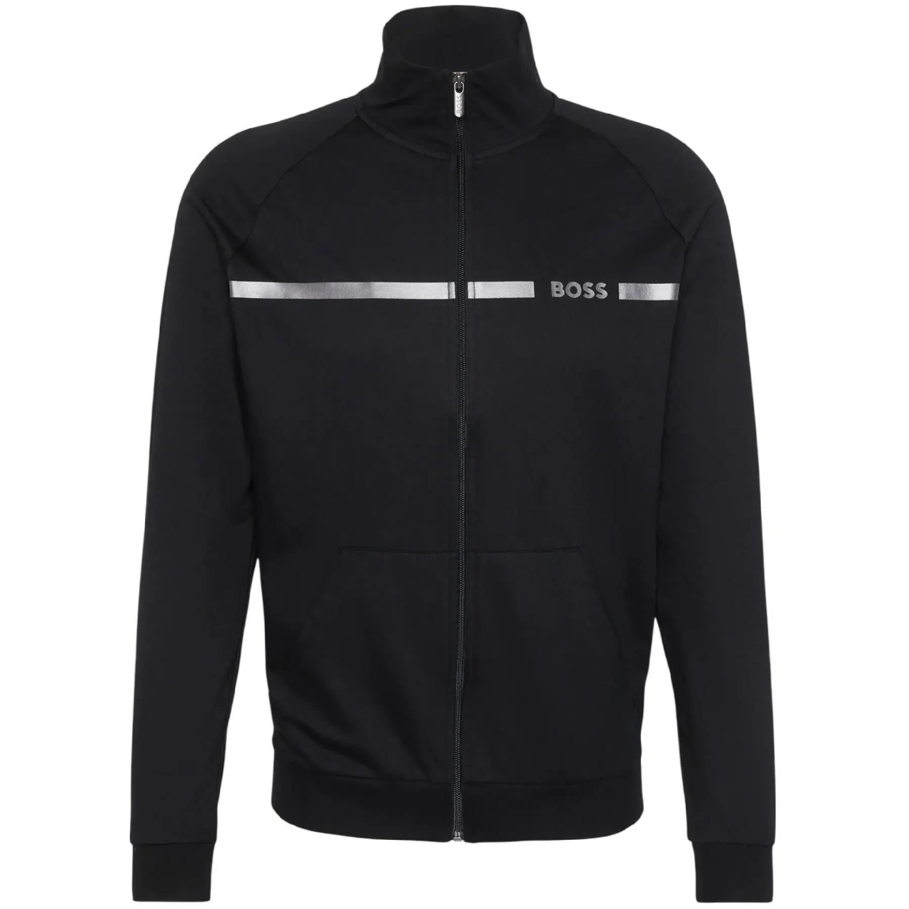 Mens Authentic Track Jacket (Black) 2/4