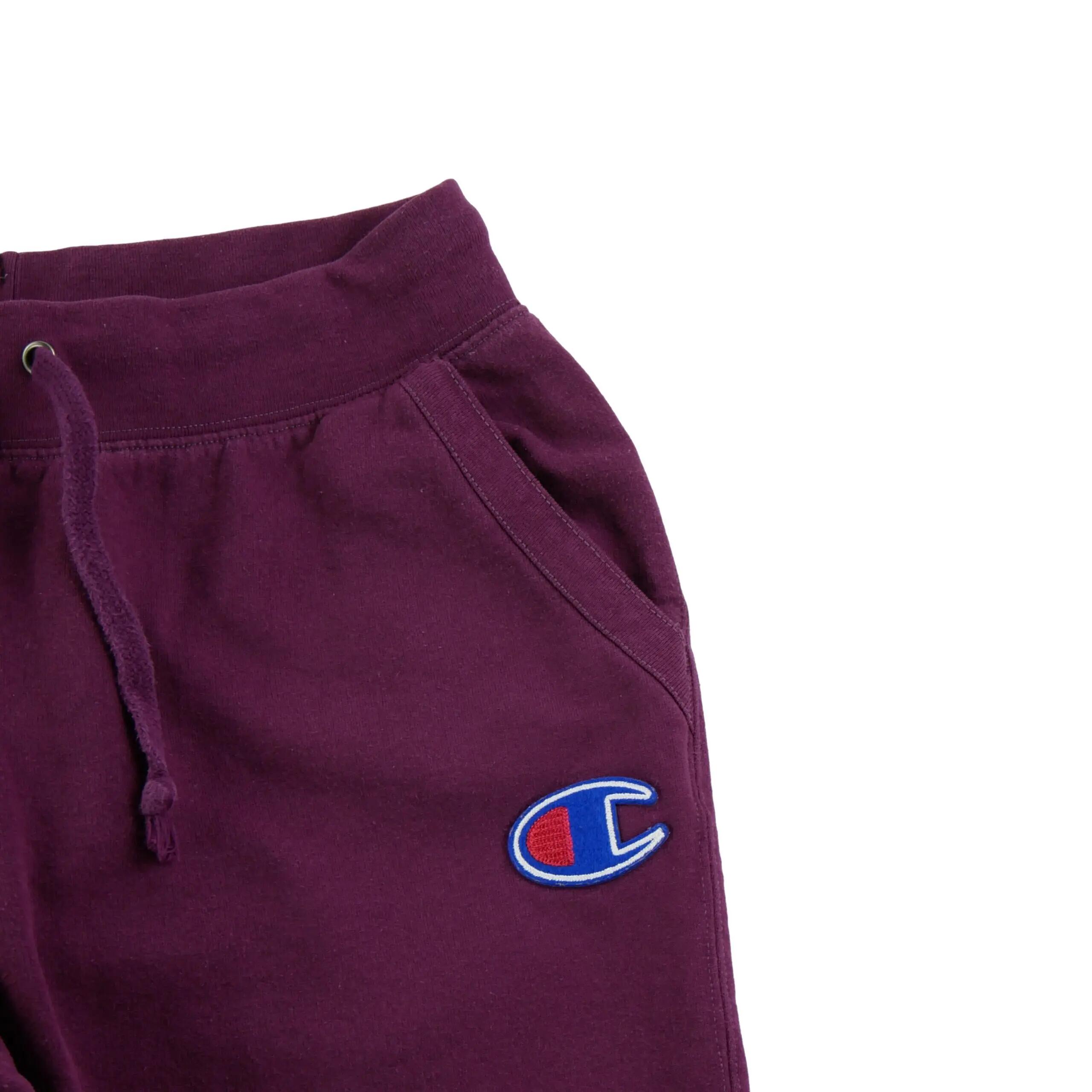 Segunda Vida - Joggings Hombre Champion con logo bordado Burdeos - Excelente 3/5