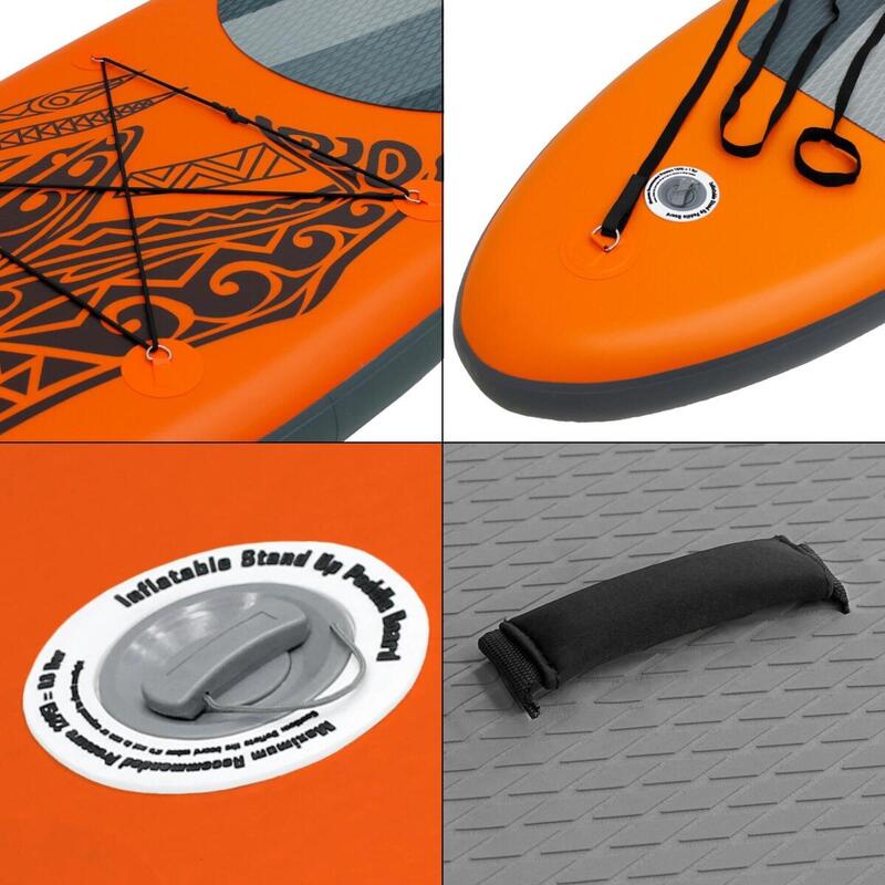 Stand Up Paddle Board Surfboard Oranje Makani 320x82x15cm
