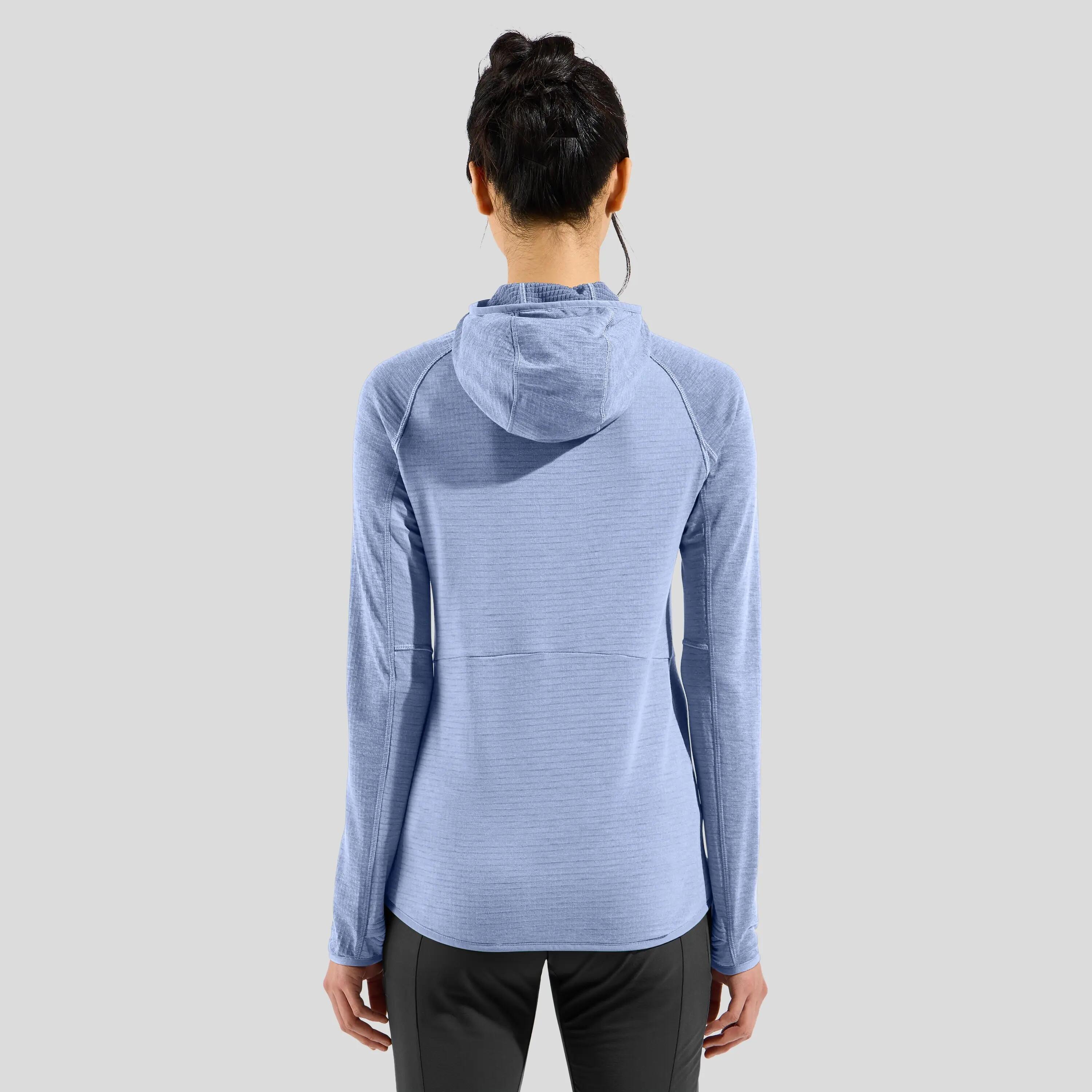 Pull à capuche zippé Ascent ODLO 2/8