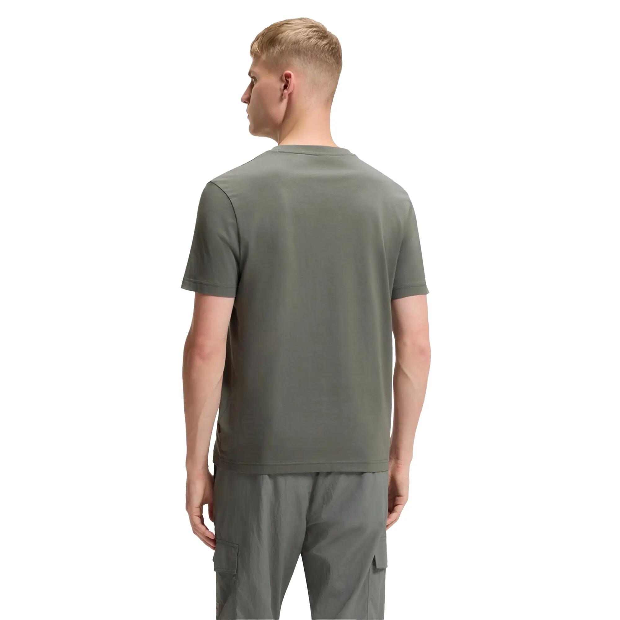 Maglietta Montagna Maglia Uomo Boss Grigio 3/4