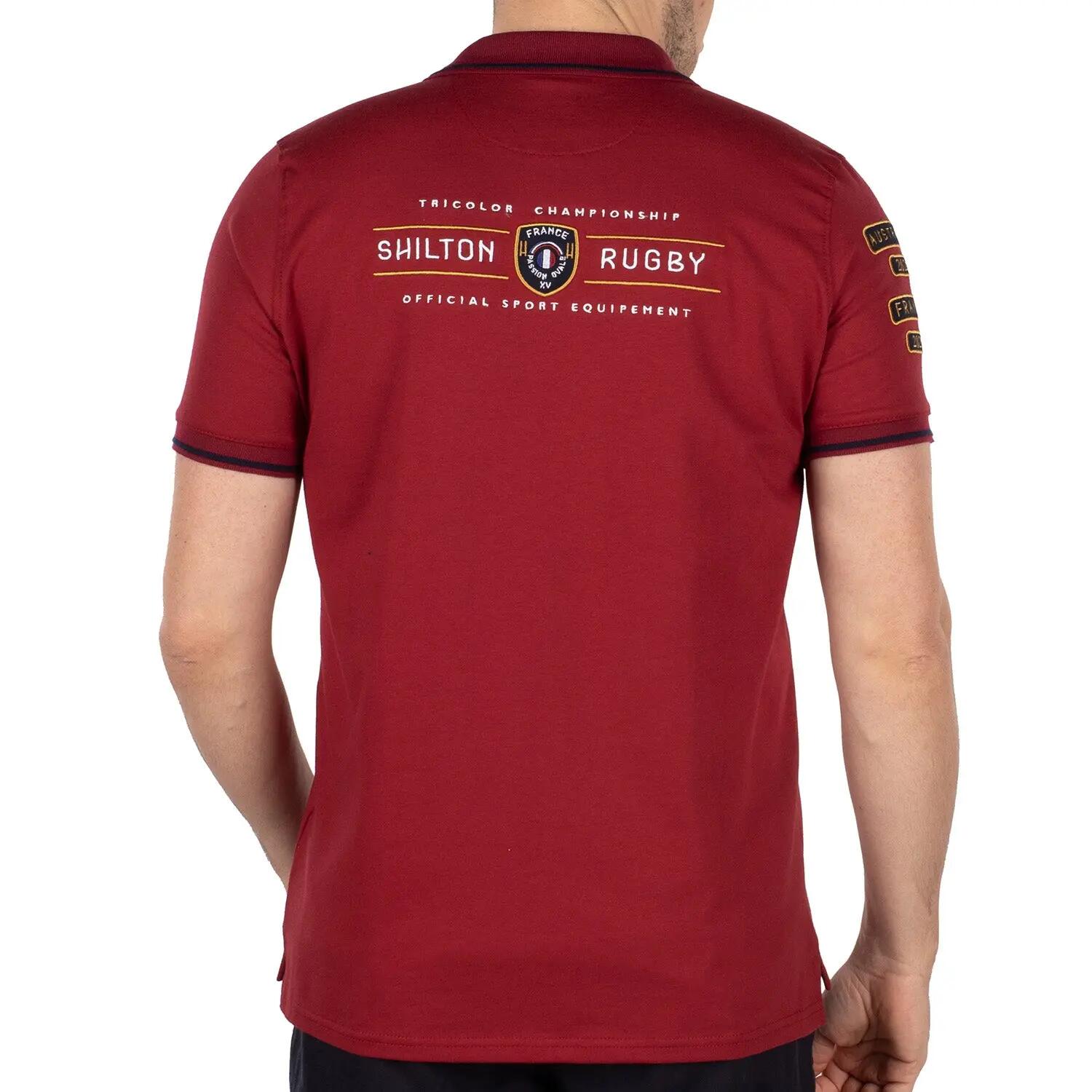 Polo rugby saphir Bordeaux 4XL 2/5