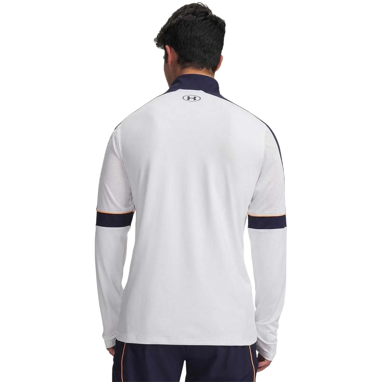 Mens Challenger Tracksuit Top (White/Navy) 2/2
