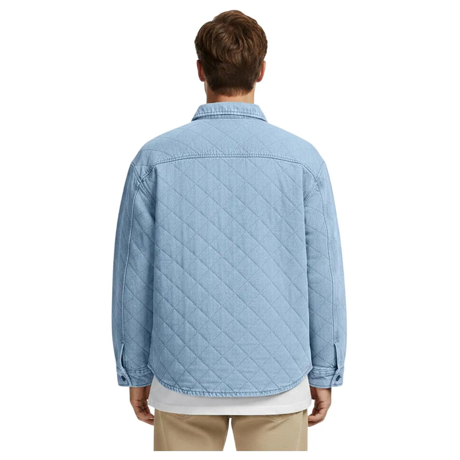 Mens Ingleside Shirt Jacket (Stonewash) 5/5