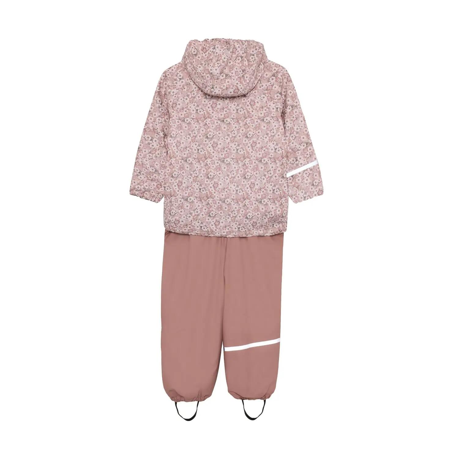 Ensemble de pluie doublé gris ombre 2/5