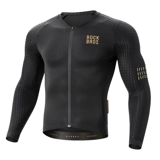 Herren Langarm-Radtrikot leicht & atmungsaktiv