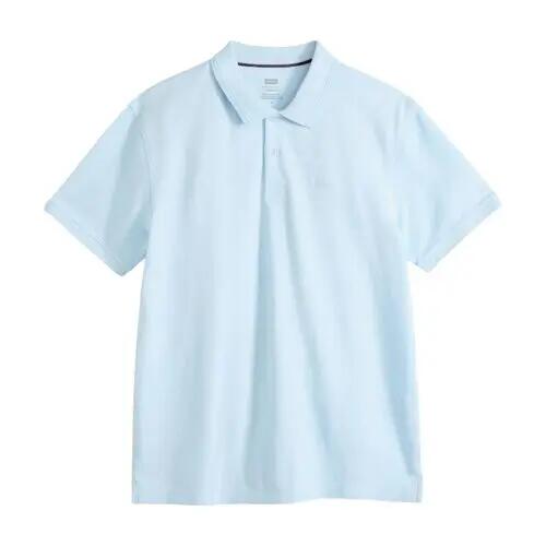 Polo Azul Levis Original Omphalodes Clásico, Cómodo de Ajuste Regular 4/4