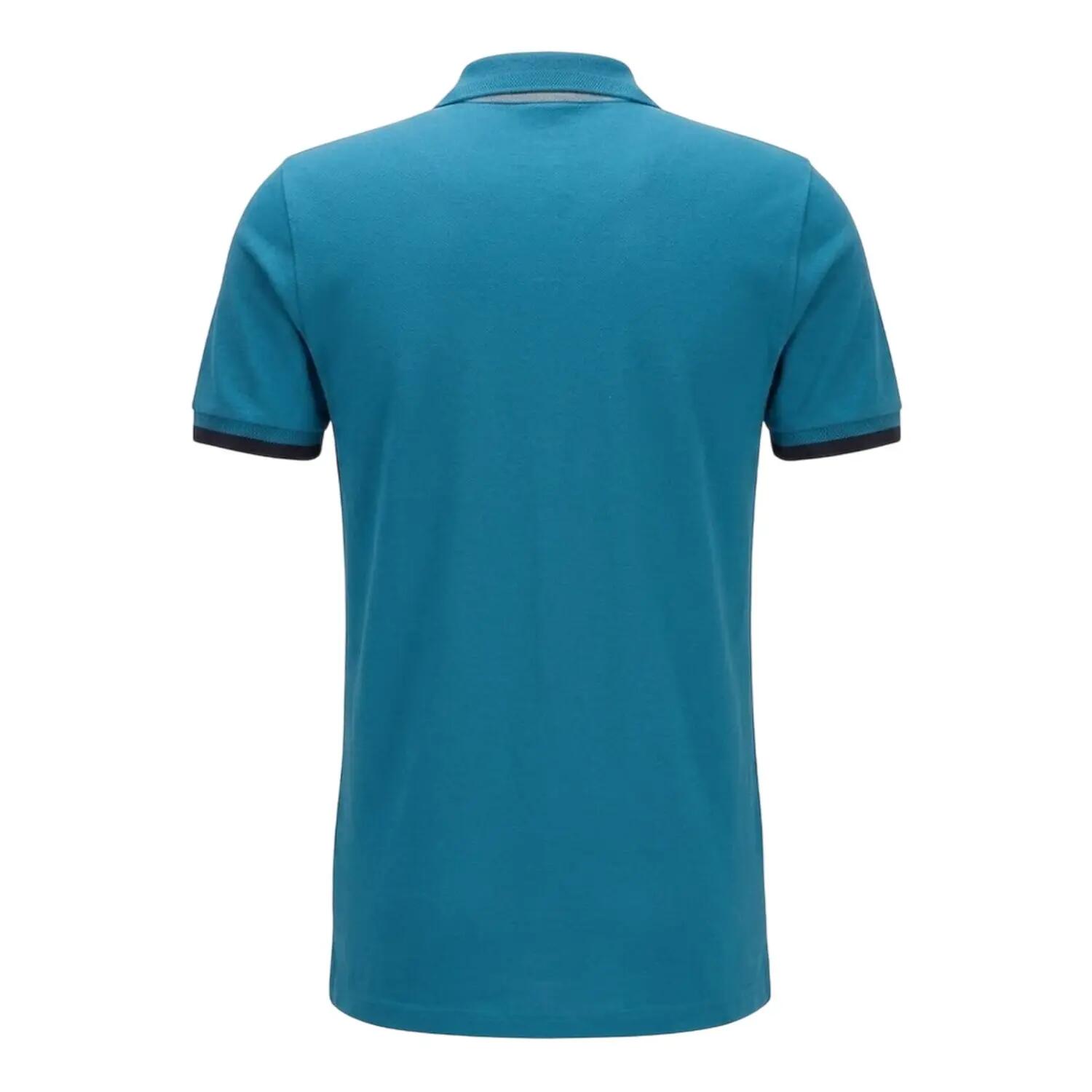 Maglietta Polo Uomo Boss Phillipson Blu 2/2