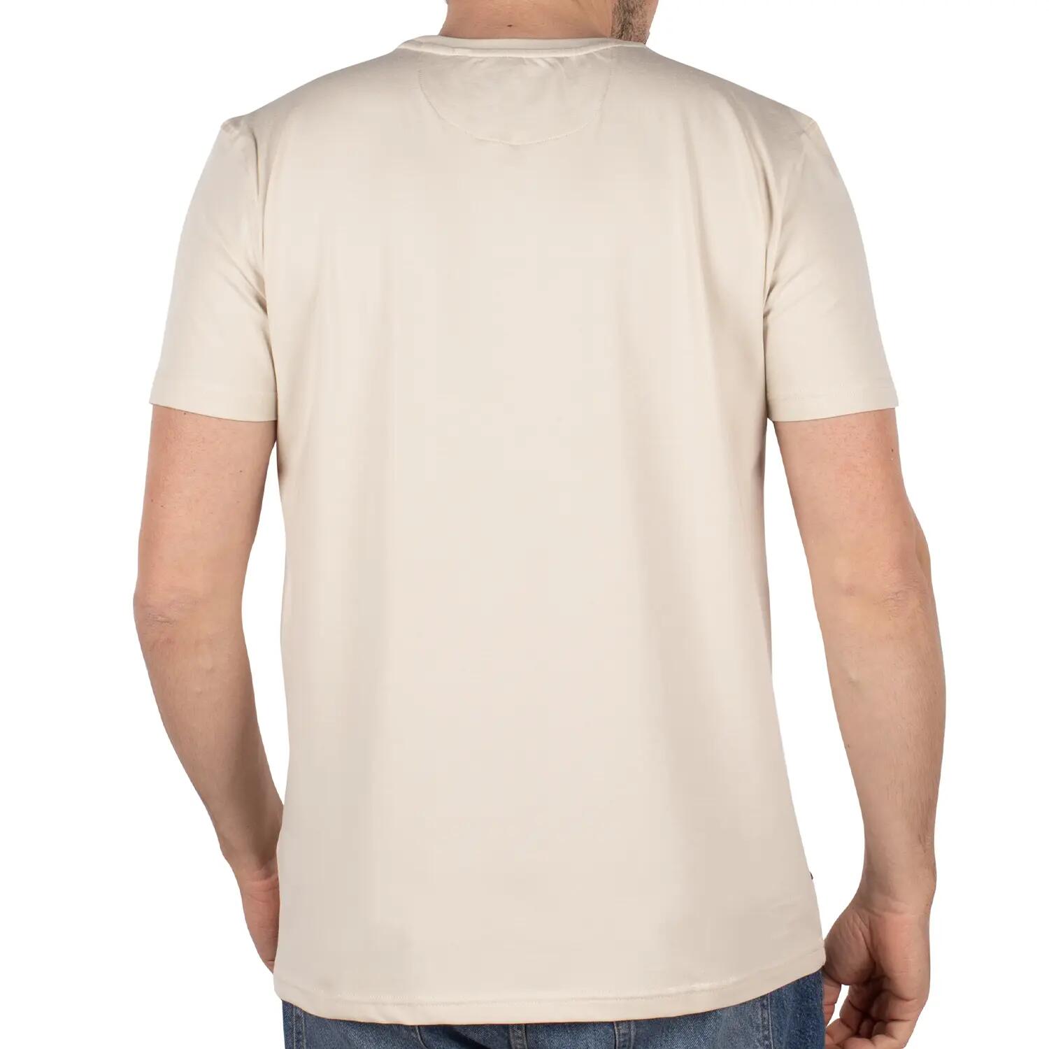 T-shirt basic velata 5XL / Ecru 2/4