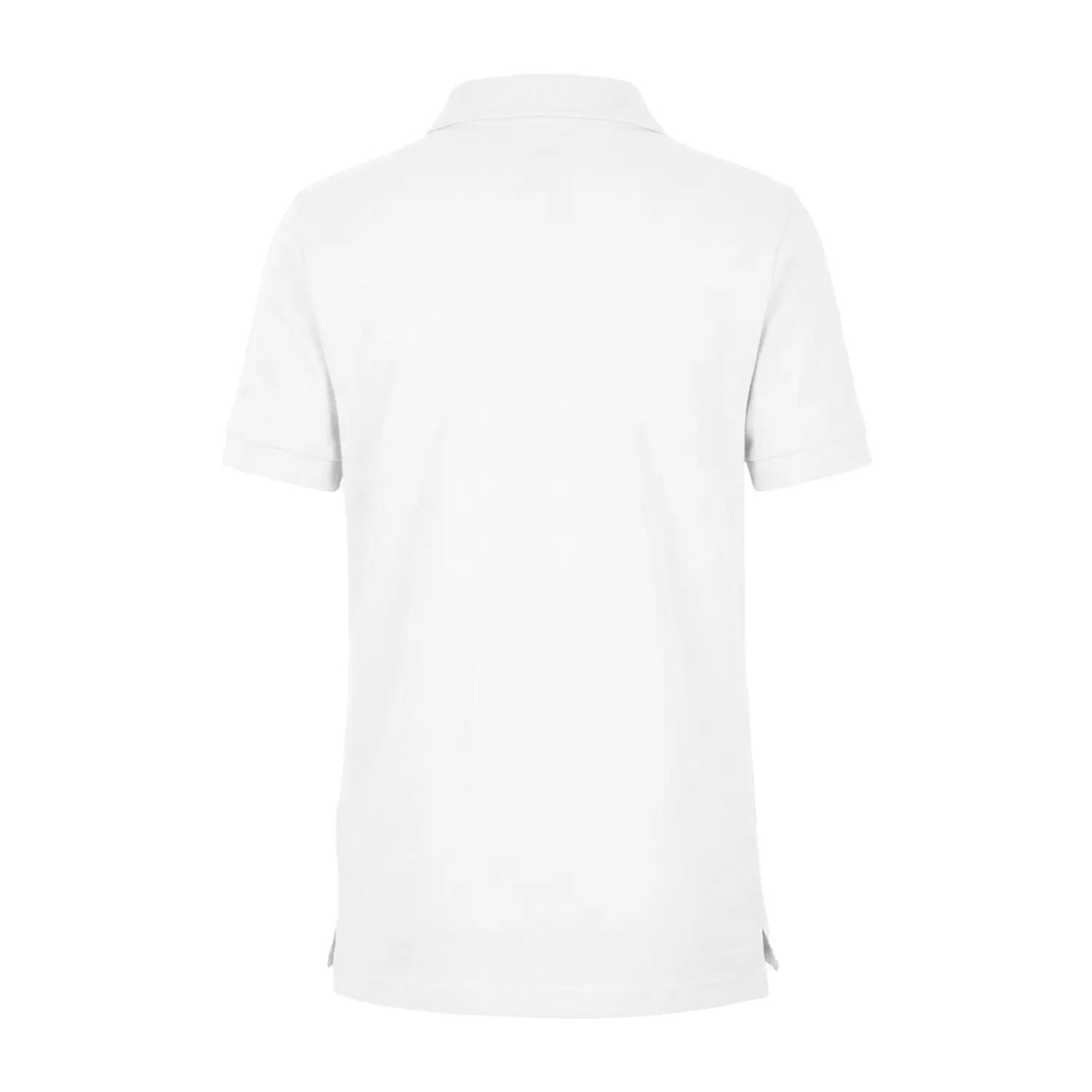 Poloshirt für Kinder Damen Weiß 2/2