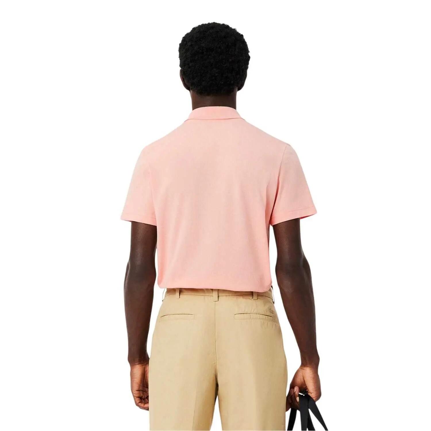 Polo Motif/style Logo Sur Poitrine Homme (Rose) 3/4