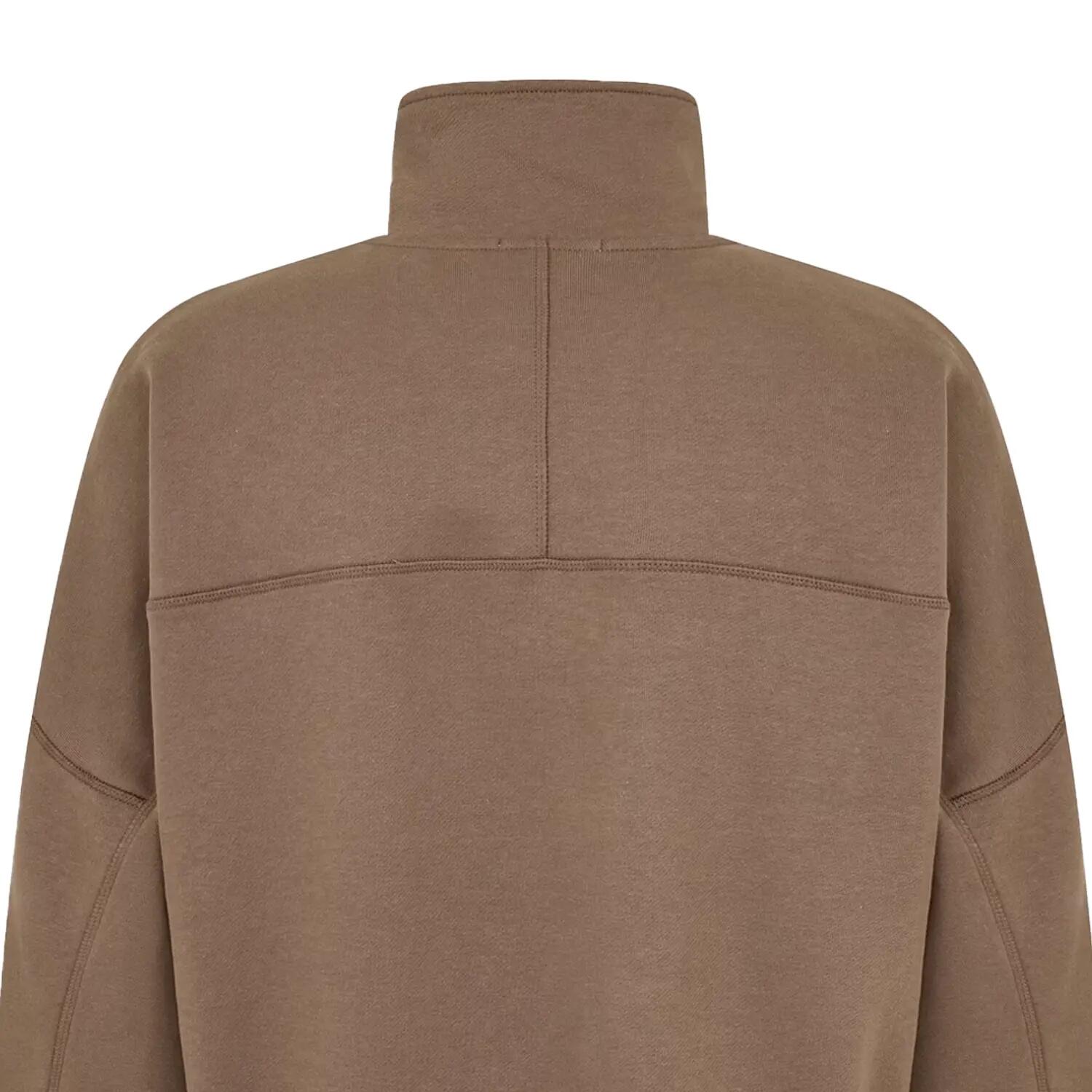 Sweat Motif/style Logo Brodé Homme (Marron) 4/4
