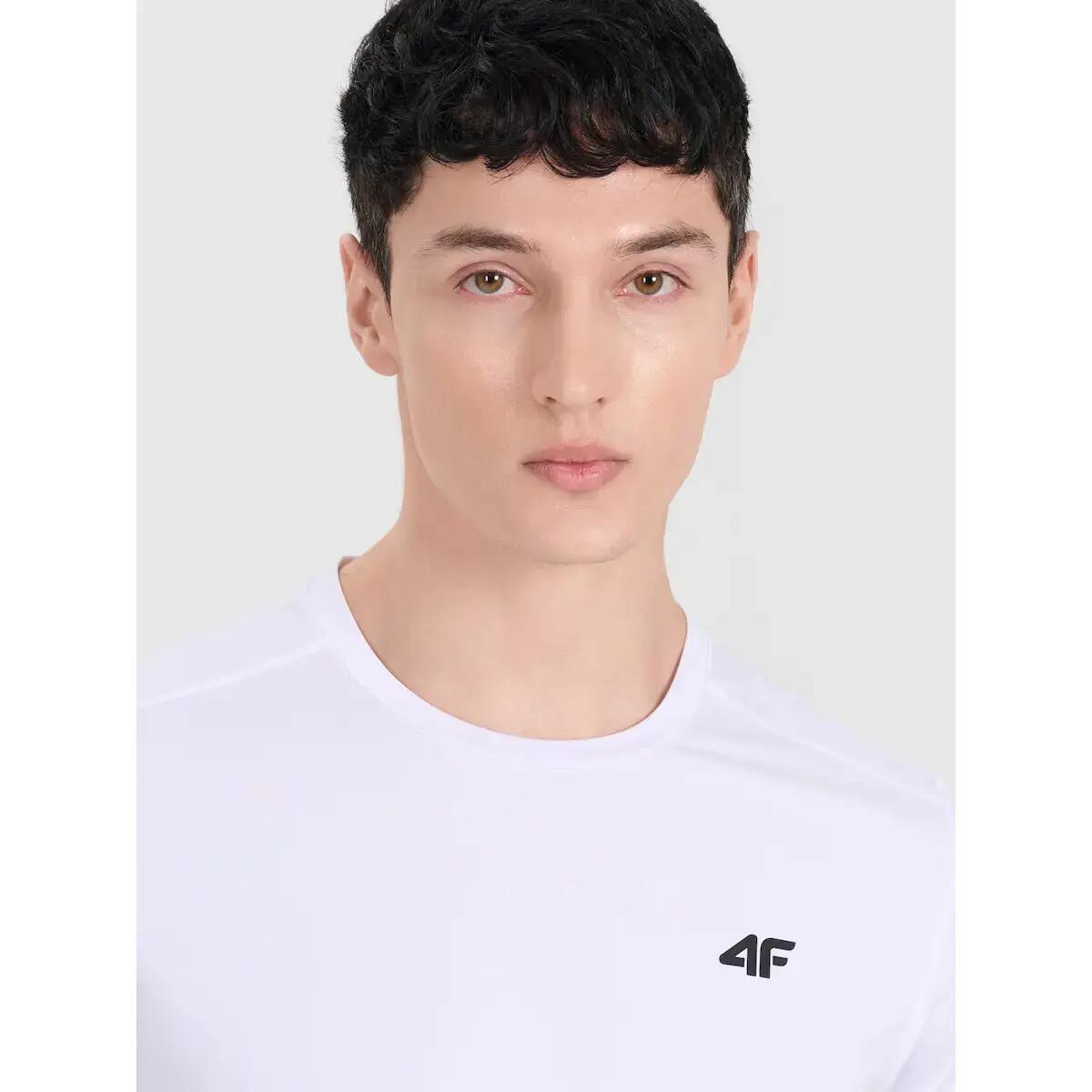 T-shirt 4f modelo M1830-BLANCO para homem 5/5