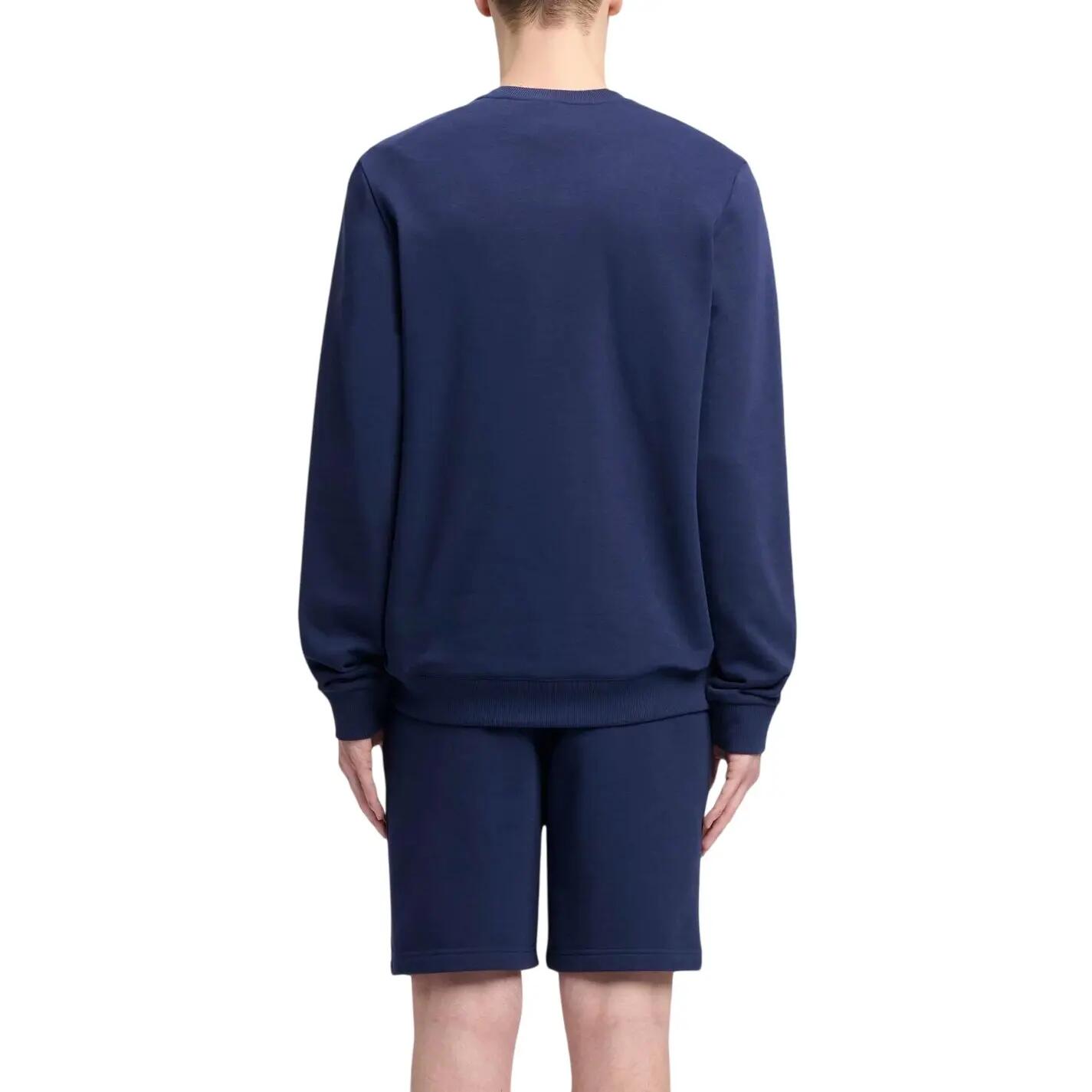 Felpa Logo Piccolo Uomo Reebok Identity Blu Navy 4/4