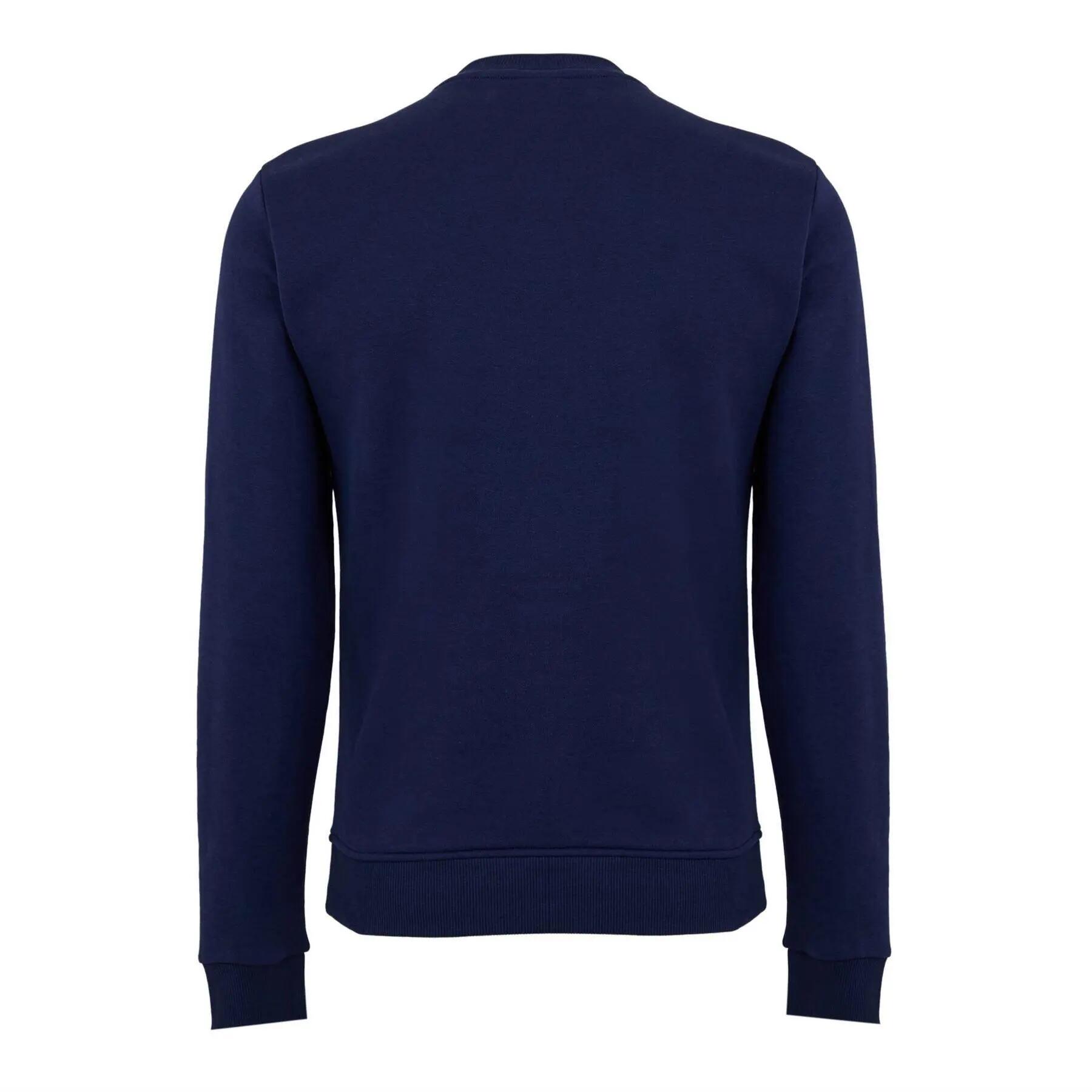 Felpa Logo Piccolo Uomo Reebok Identity Blu Navy 3/4