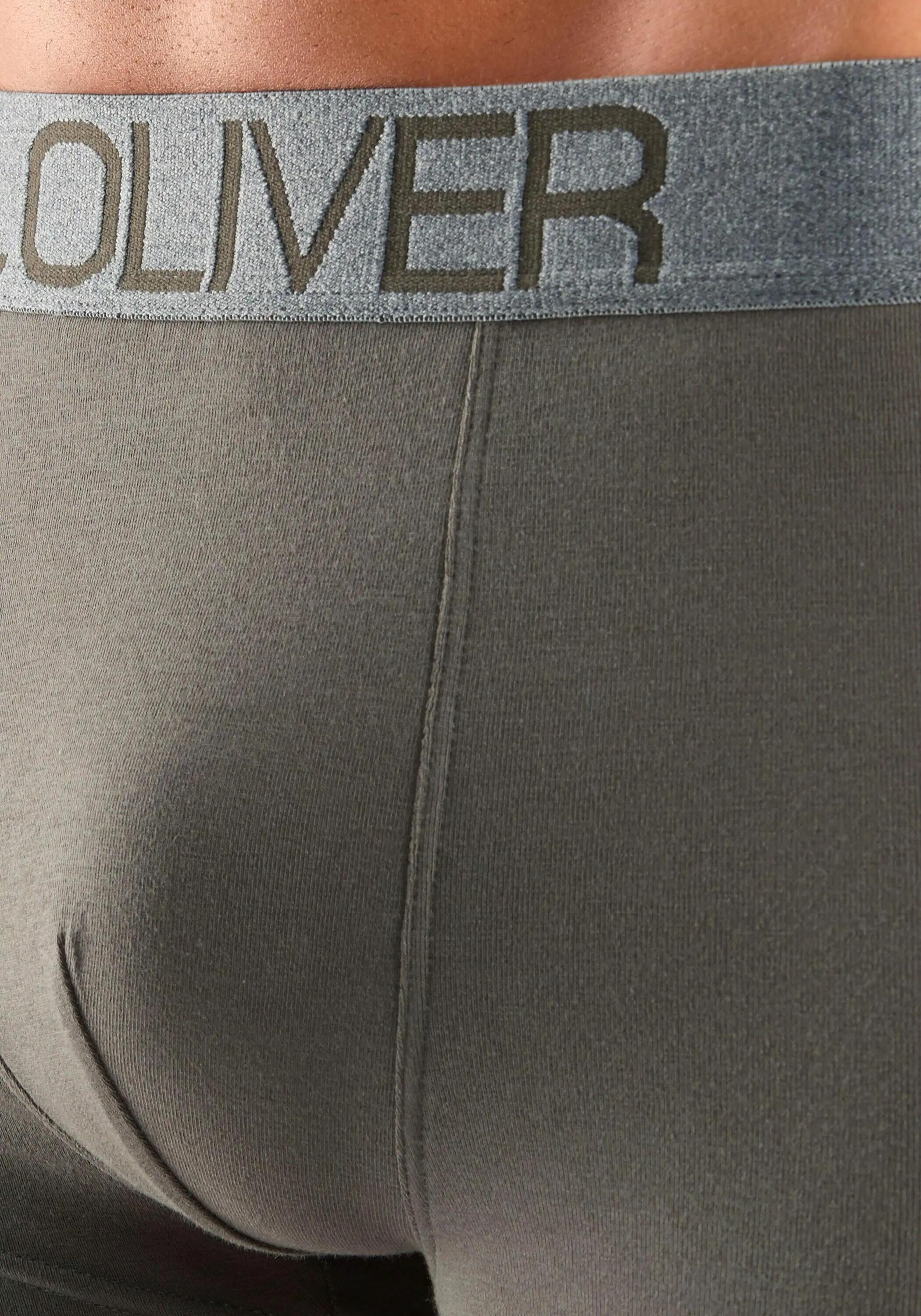 Herren s.Oliver Bodywear Hipster (4 Stück) 7/8