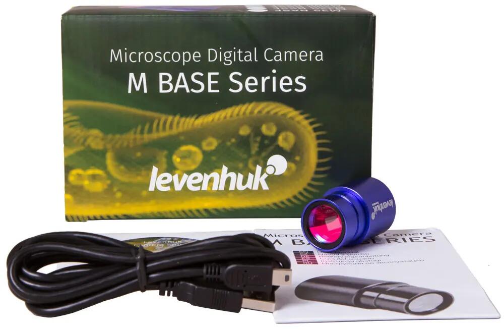 Fotocamera digitale per microscopio - Hobby, studio - Levenhuk M200 BASE - Nero 3/6